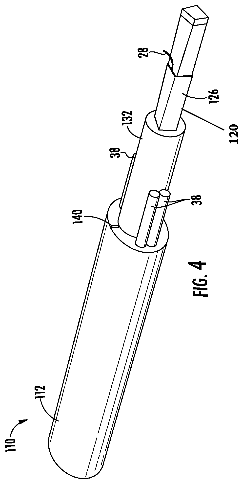 Patent US11774694 Figure 4 – Fiber carrying structure with rip cord and related method