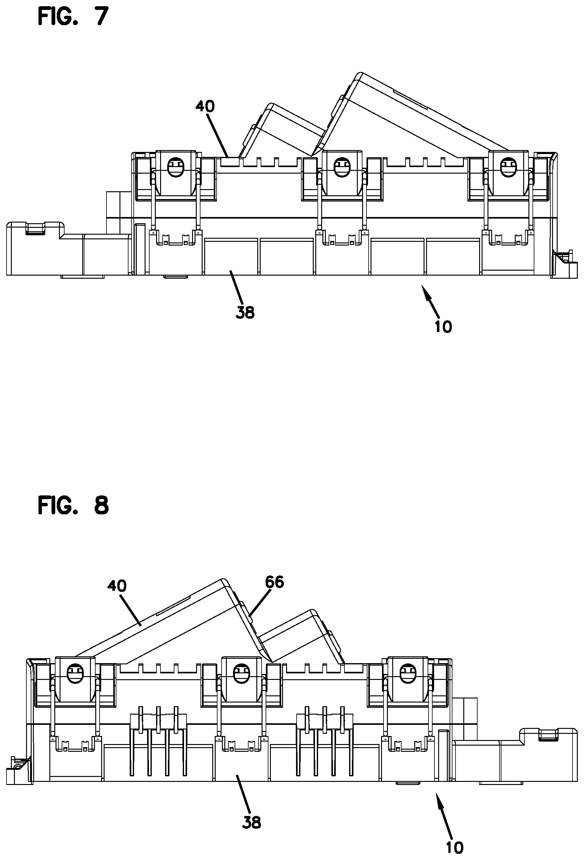 Patent US11774696 Figure 5 – Splitter module and enclosure for use therein