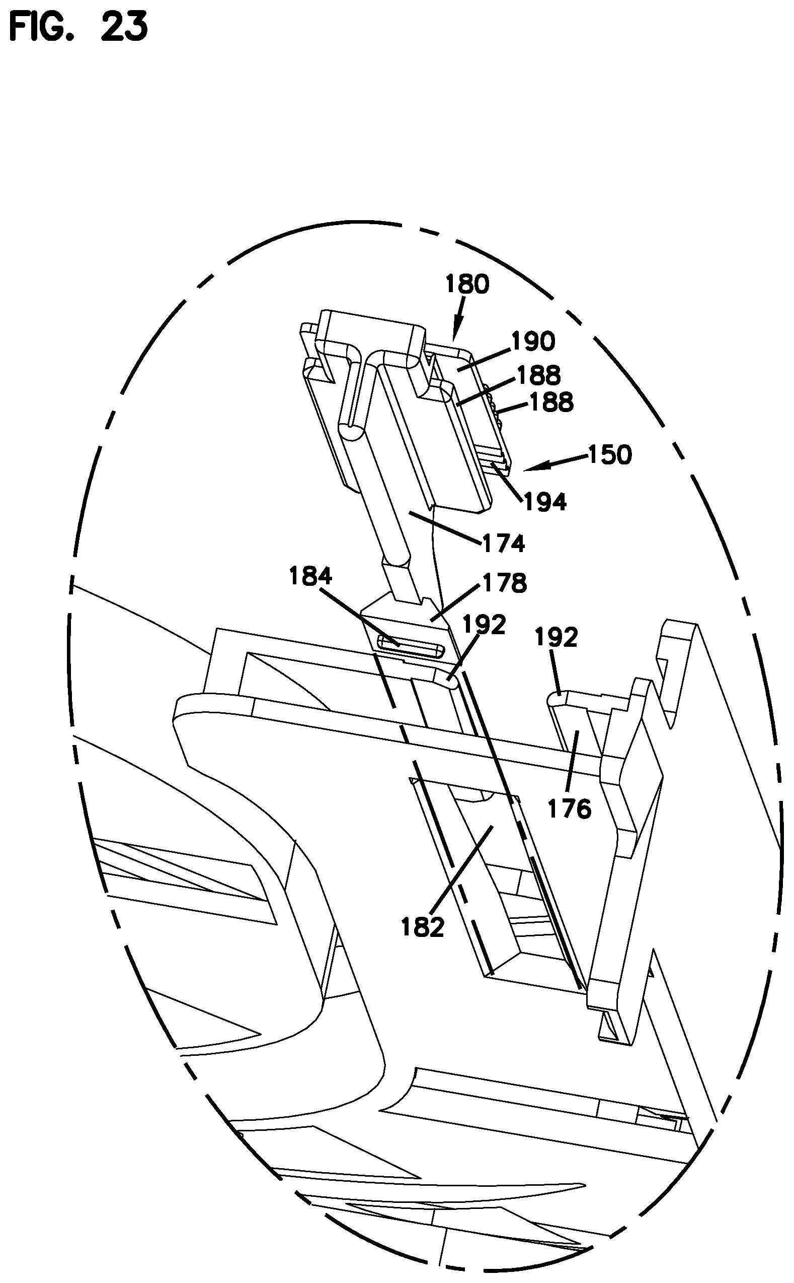 Patent US11774696 Figure 19 – Splitter module and enclosure for use therein