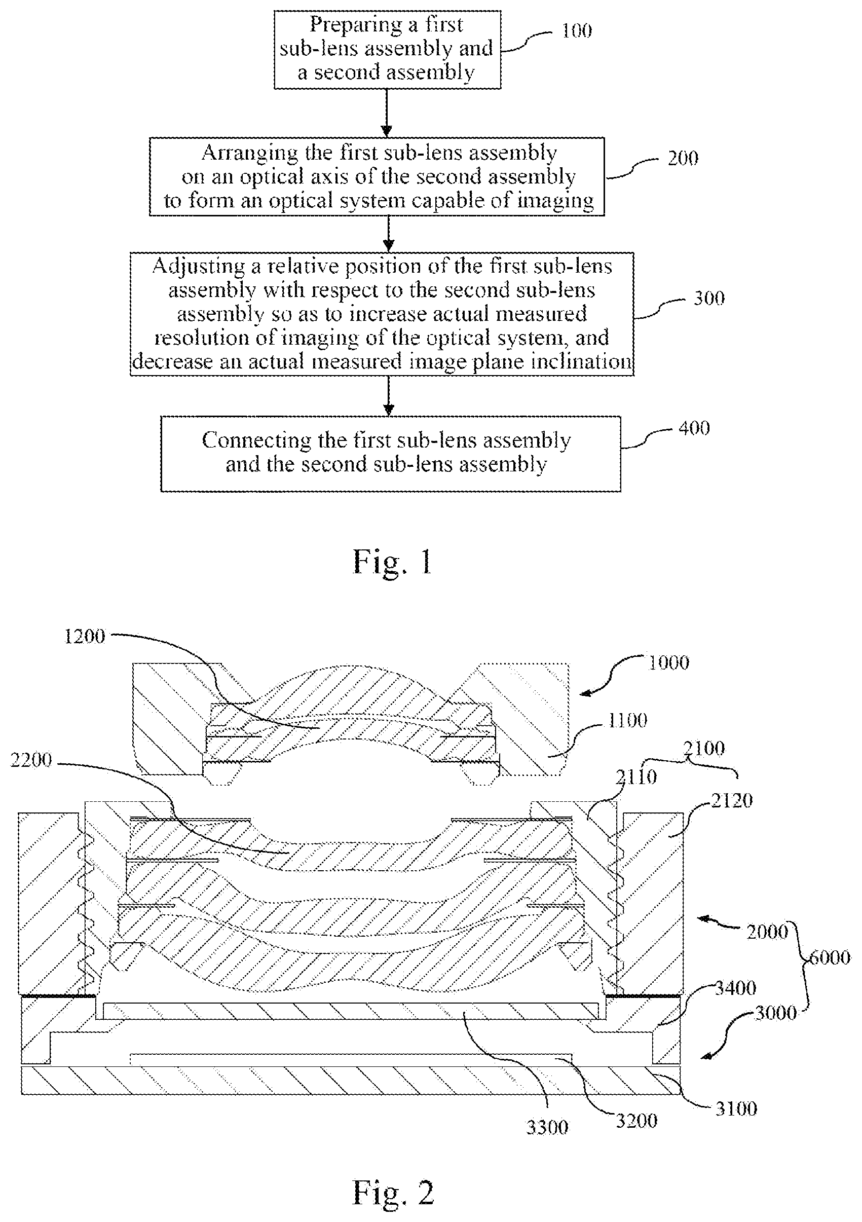 Patent US11774698 Figure 1 – Camera module and method for assembling same