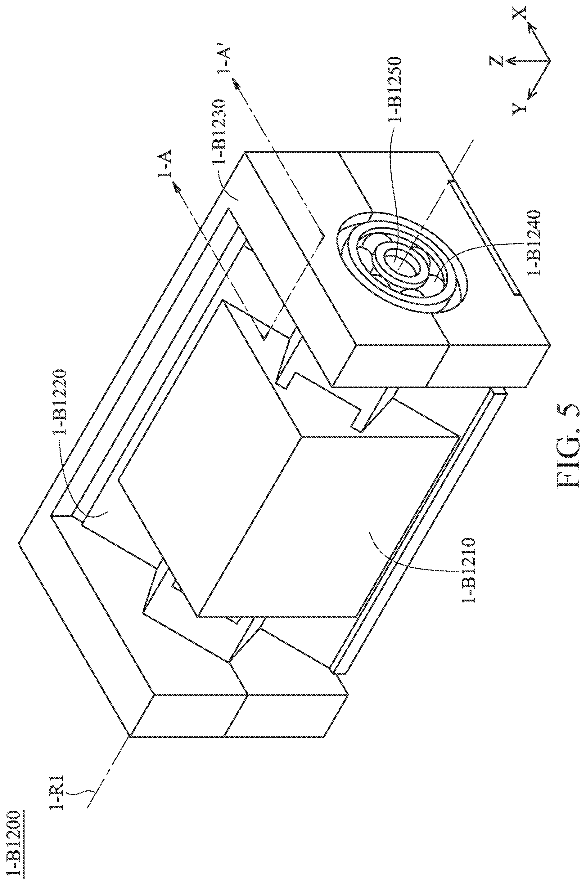 Patent US11774699 Figure 5 – Optical system