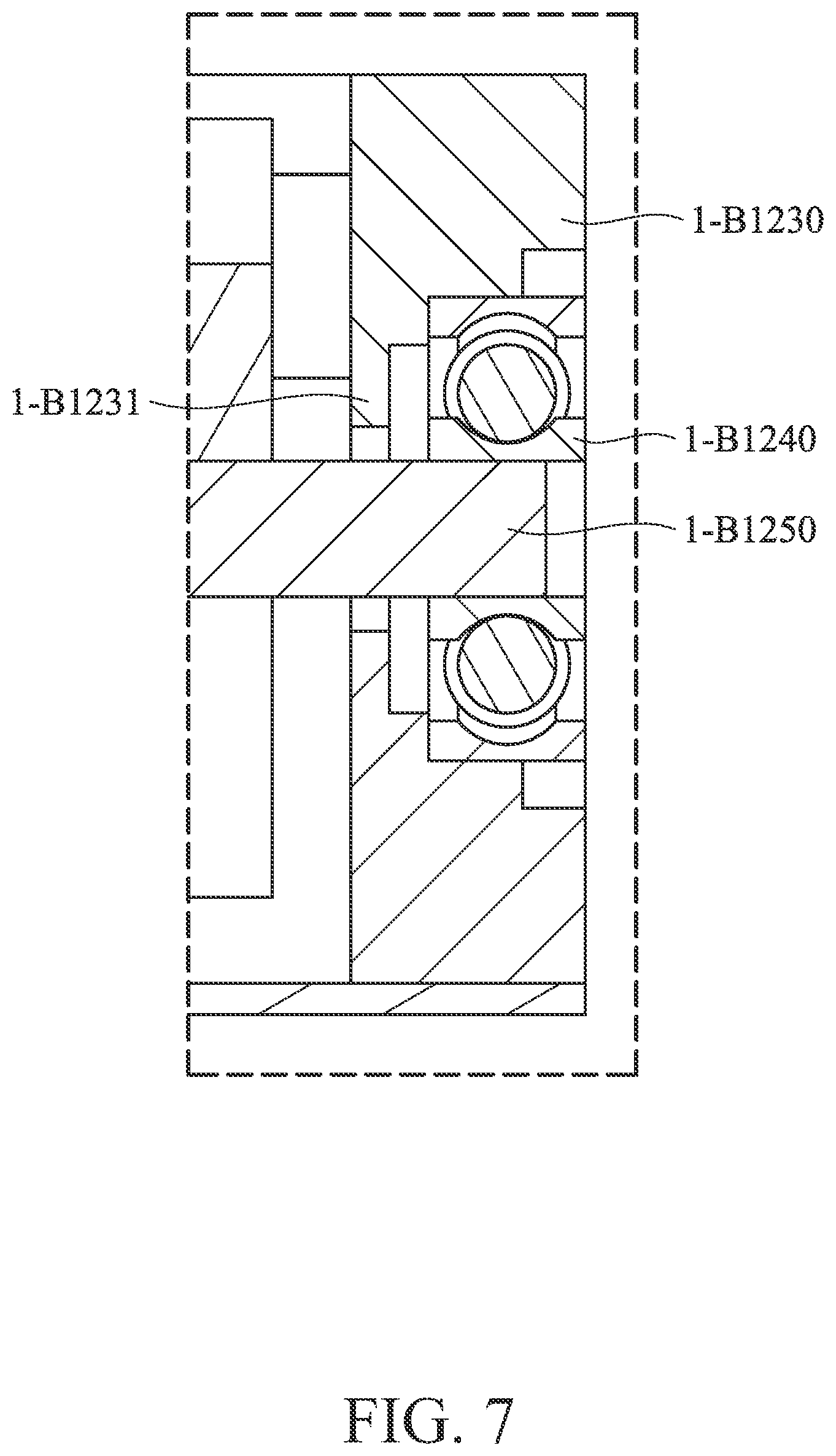 Patent US11774699 Figure 7 – Optical system