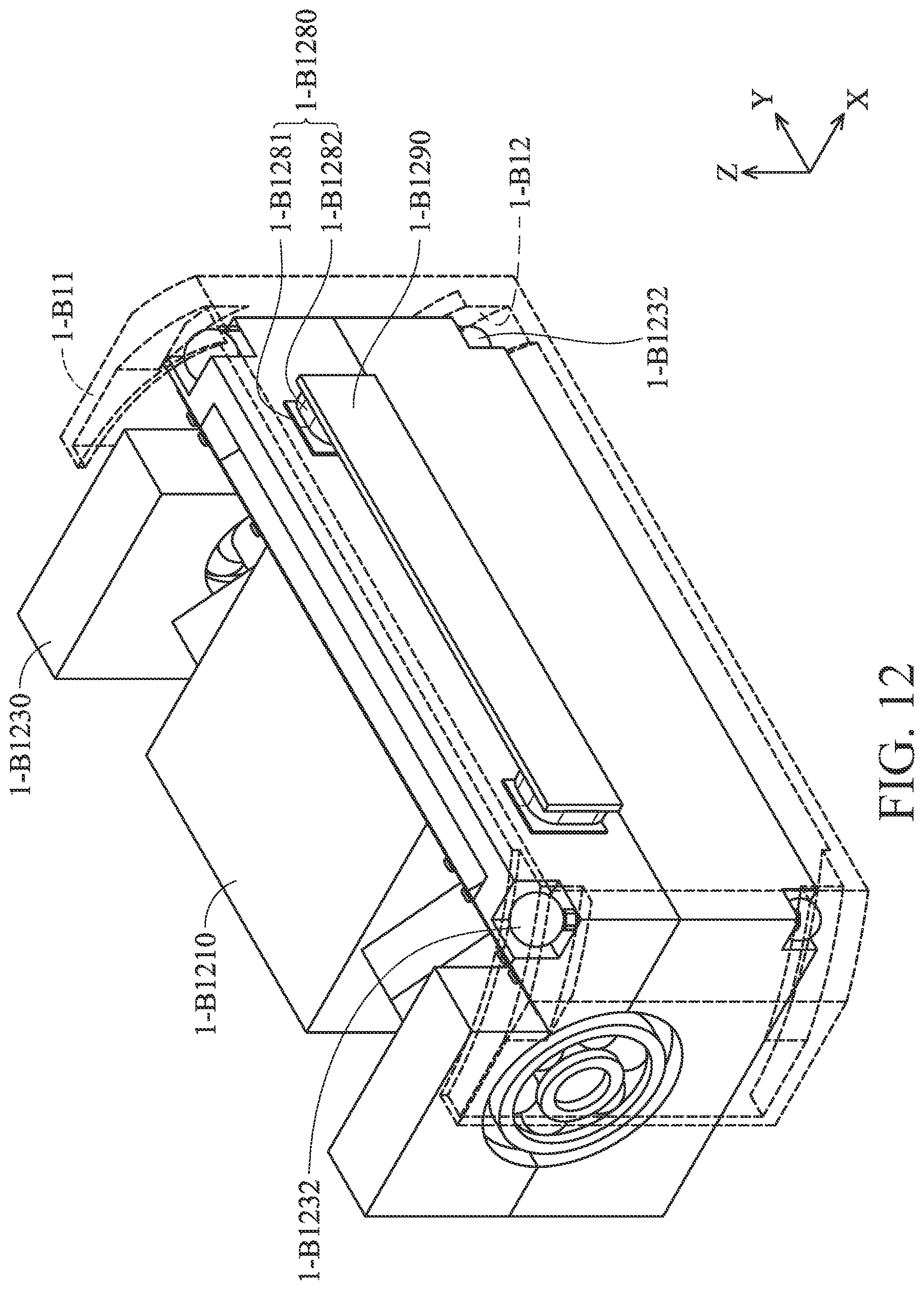 Patent US11774699 Figure 12 – Optical system