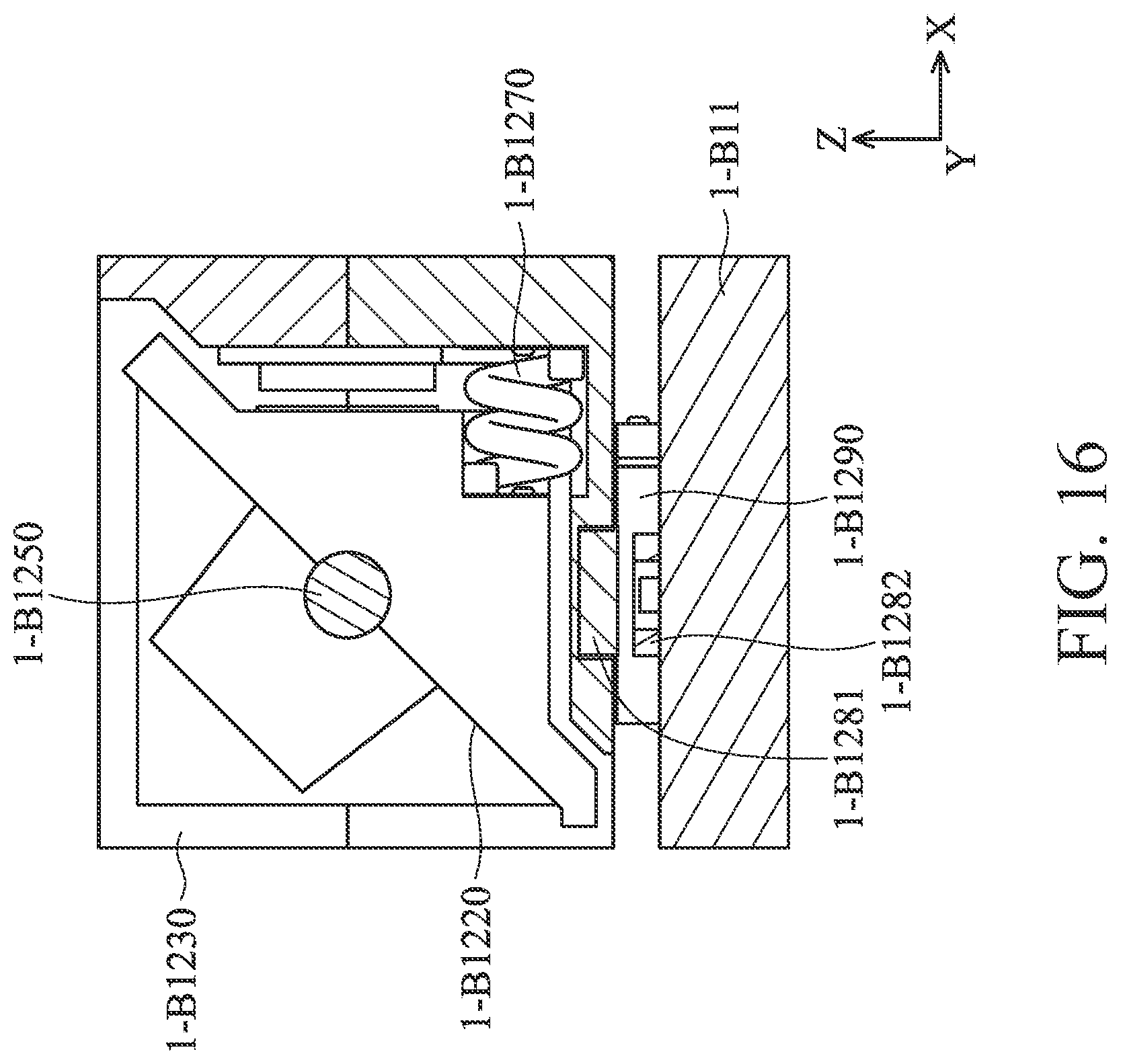 Patent US11774699 Figure 16 – Optical system