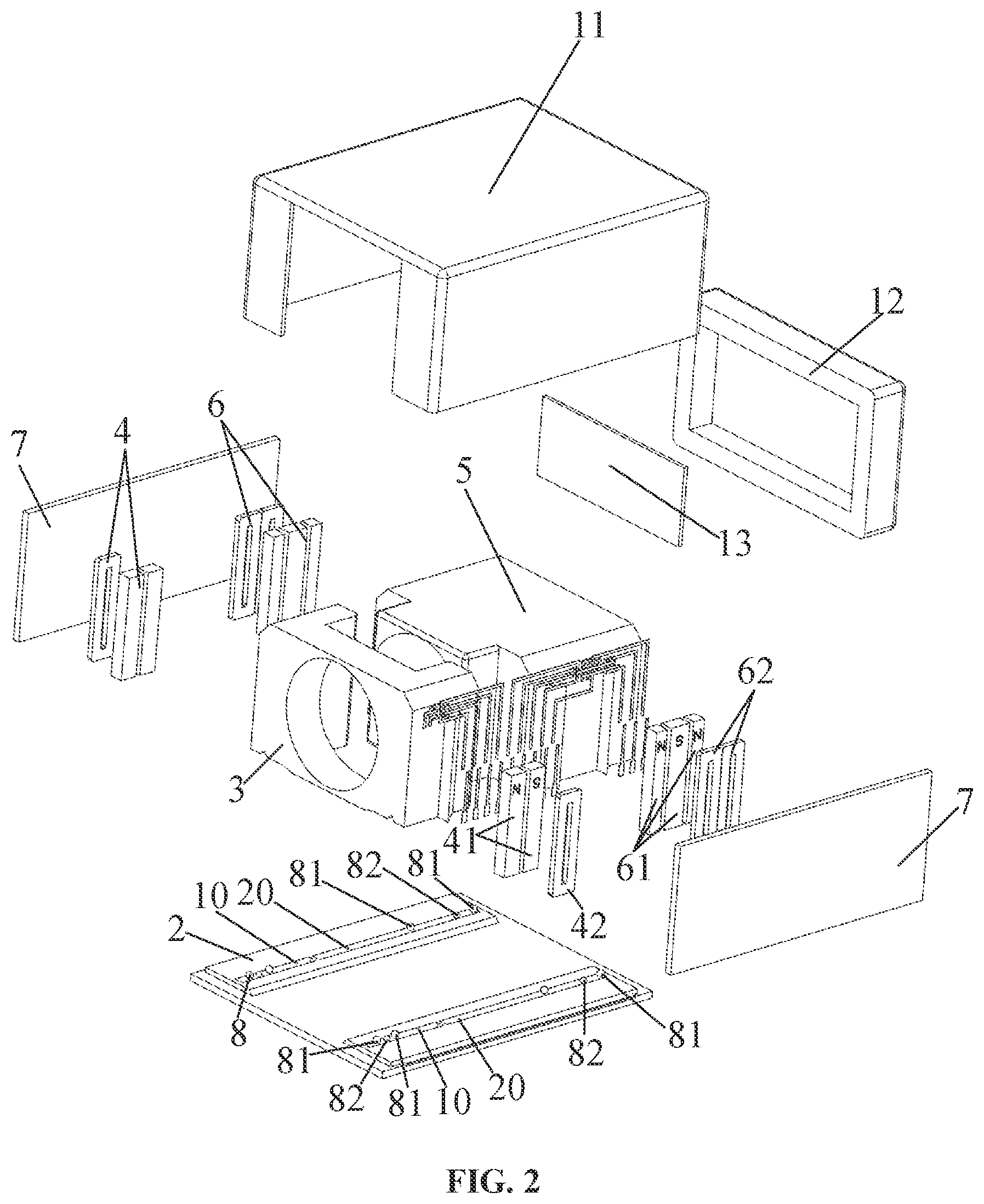 Patent US11774701 Figure 2 – Voice coil motor
