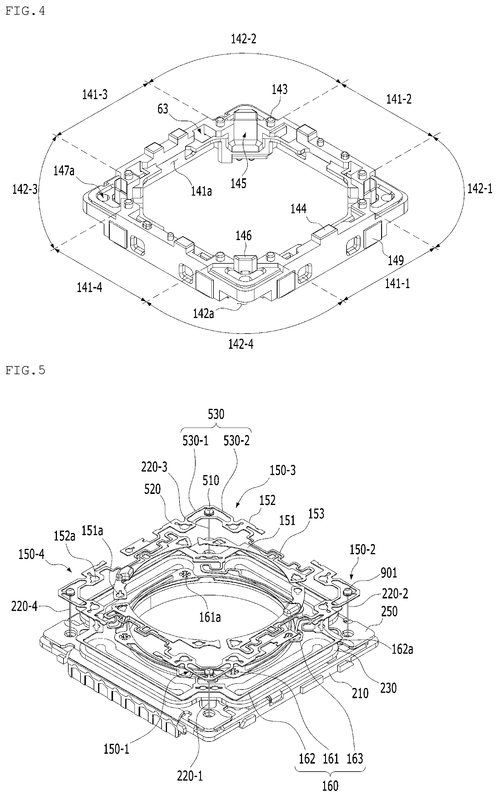 Patent US11774703 Figure 3 – Lens driving device, and camera module and optical device including same