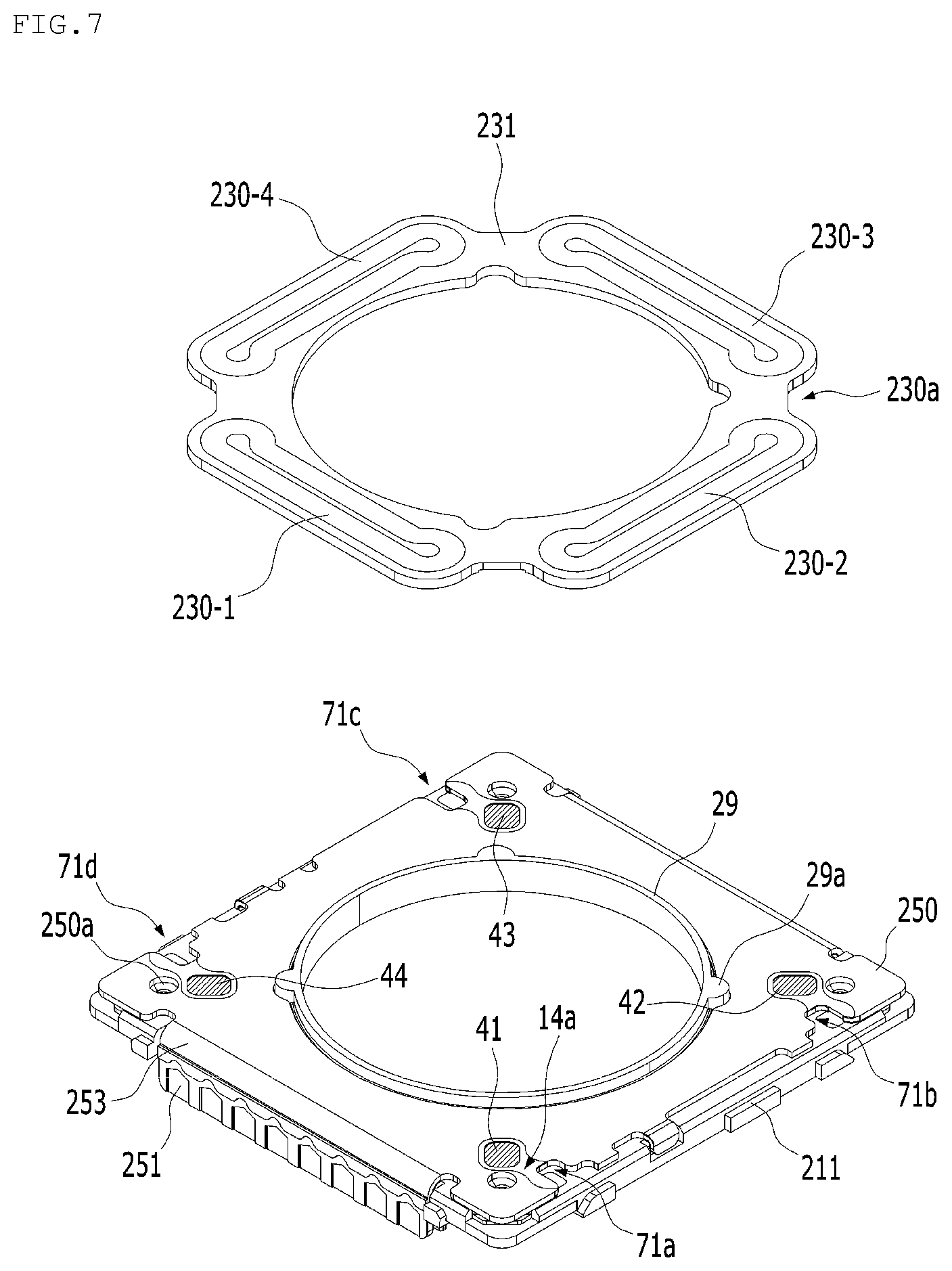 Patent US11774703 Figure 5 – Lens driving device, and camera module and optical device including same