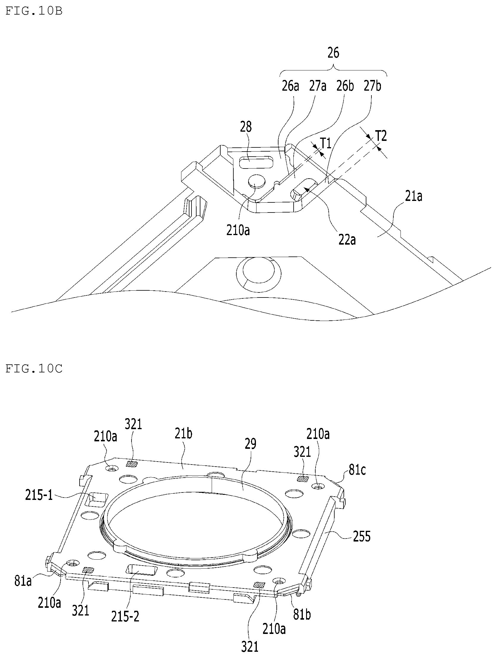 Patent US11774703 Figure 8 – Lens driving device, and camera module and optical device including same