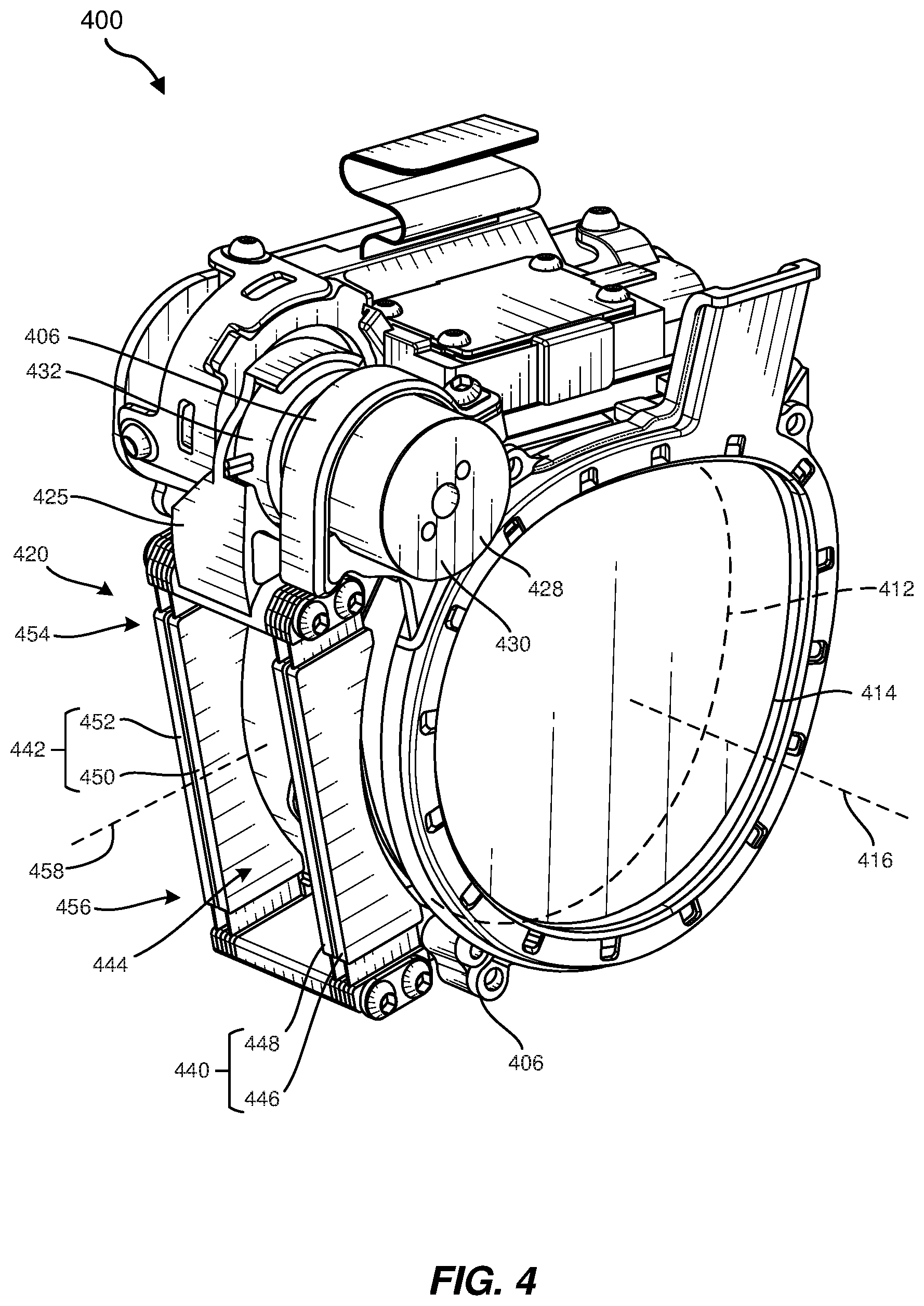 Patent US11774705 Figure 4 – Systems and methods for varifocal adjustment brakes
