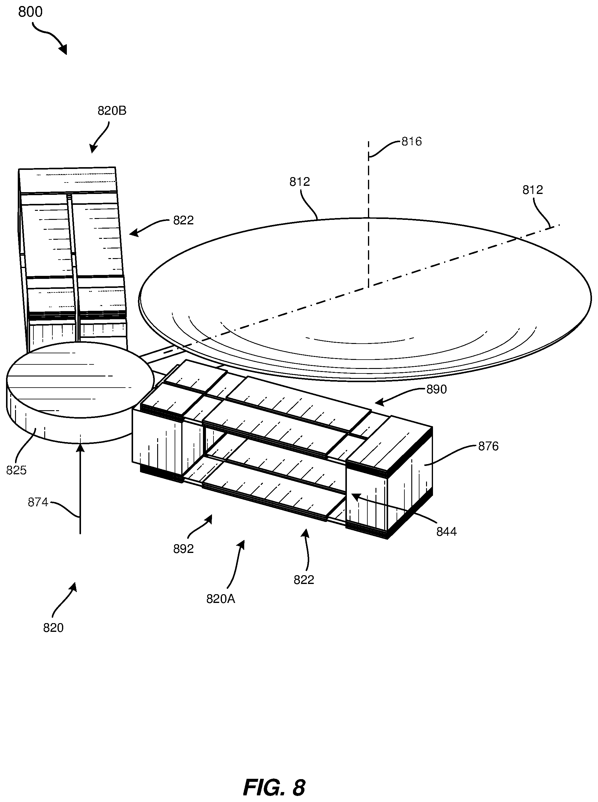 Patent US11774705 Figure 8 – Systems and methods for varifocal adjustment brakes