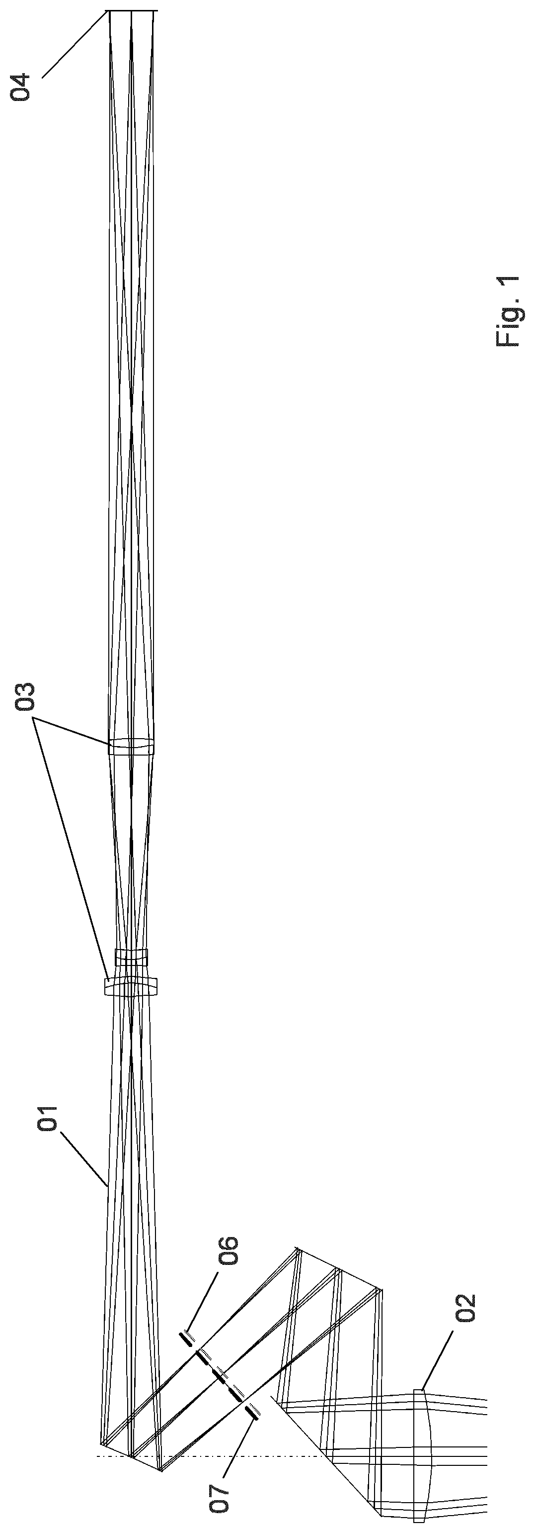 Patent US11774706 Figure 1 – Method for determining a deviation on a displacement path of an optical zoom lens and method for correction and image recording device