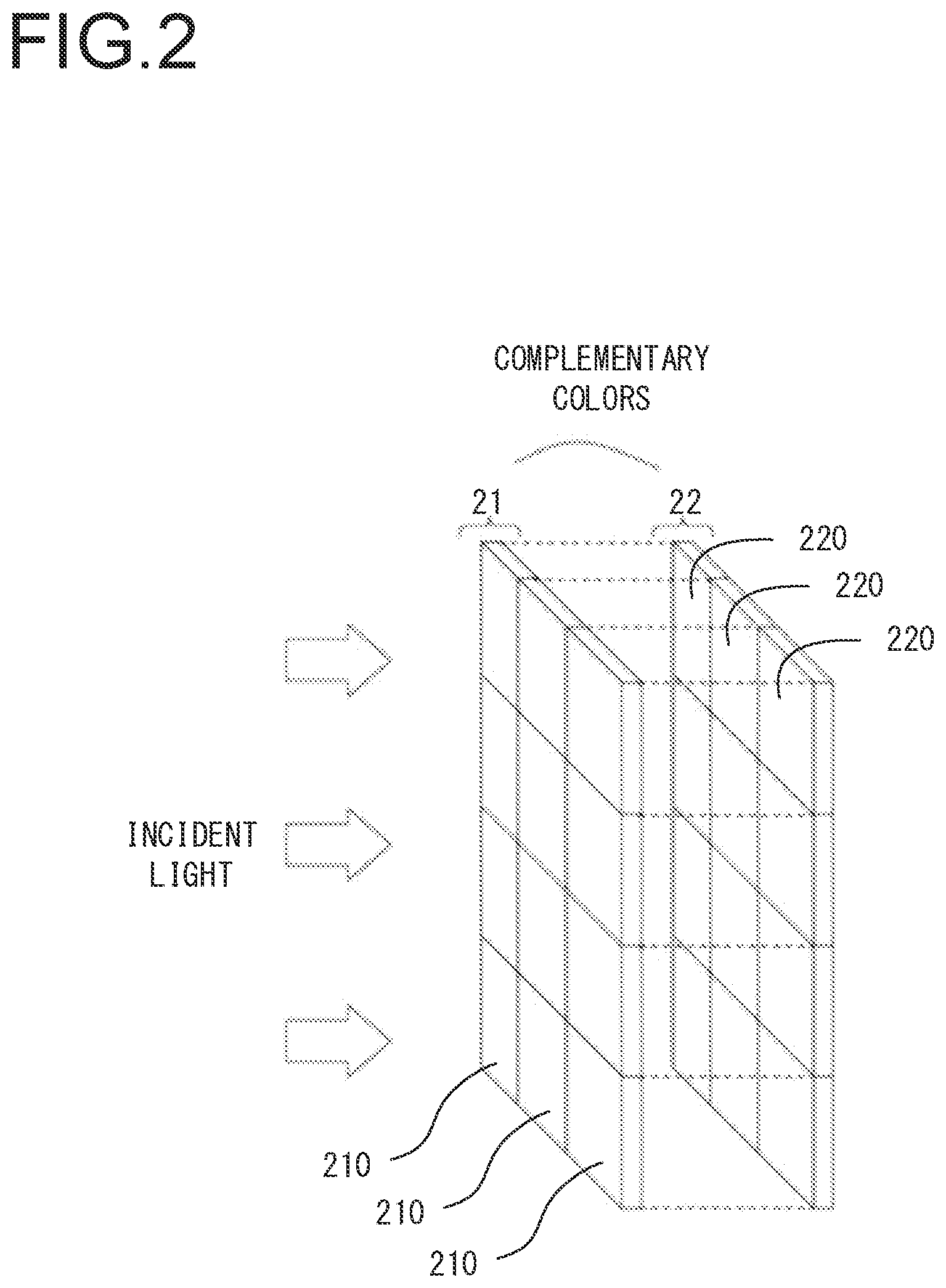 Patent US11774707 Figure 2 – Image sensor and image-capturing device