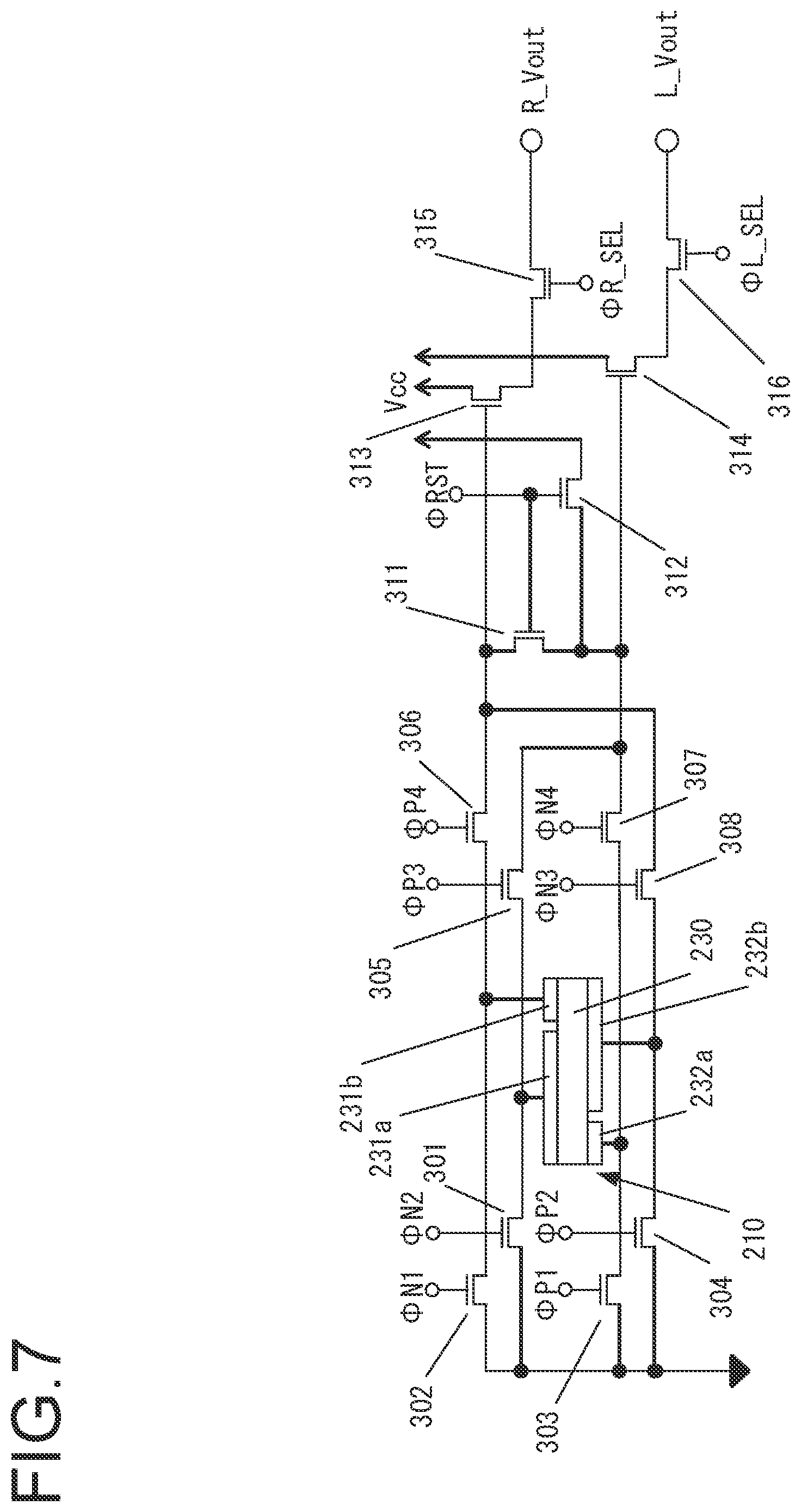 Patent US11774707 Figure 7 – Image sensor and image-capturing device