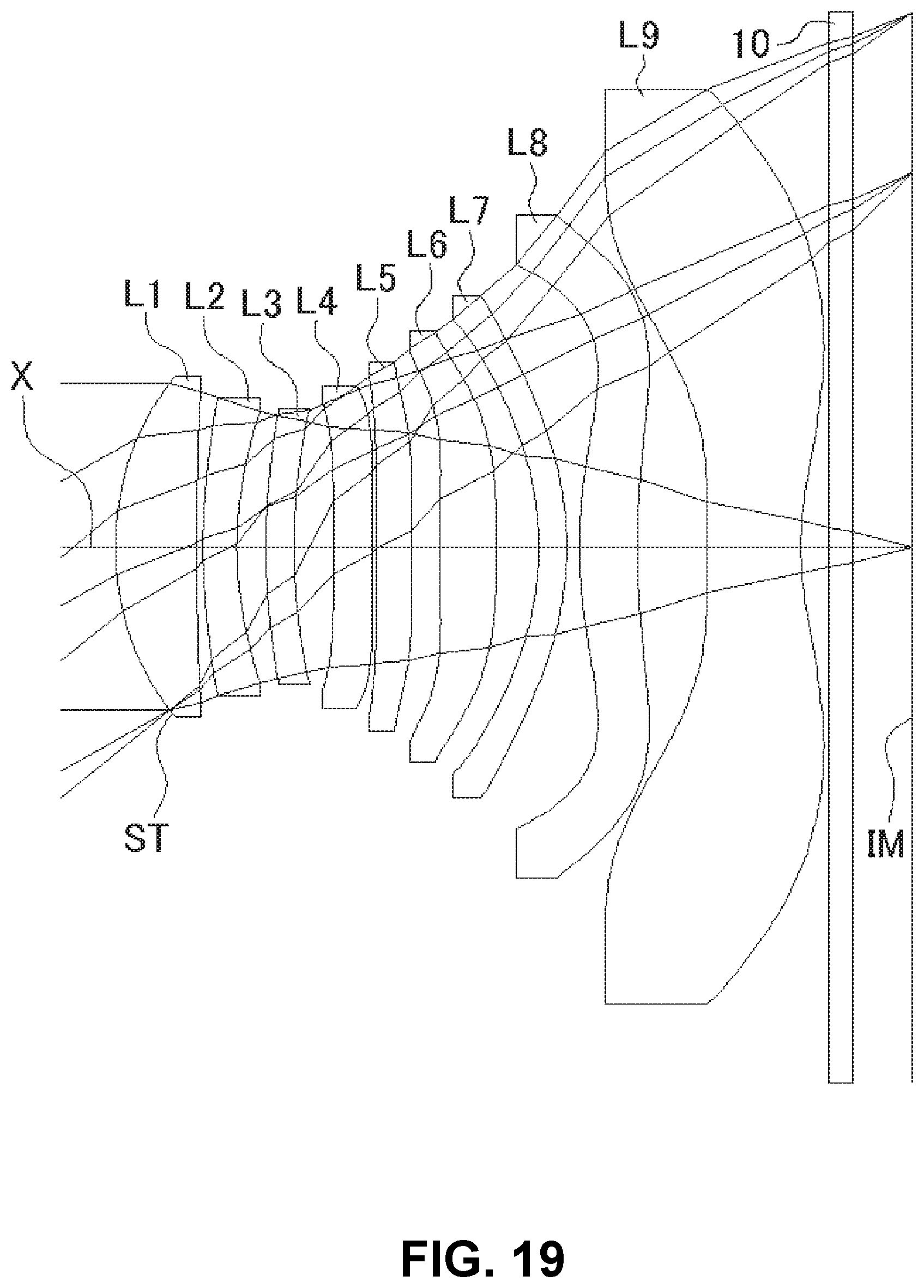 Patent US11774713 Figure 19 – Imaging lens