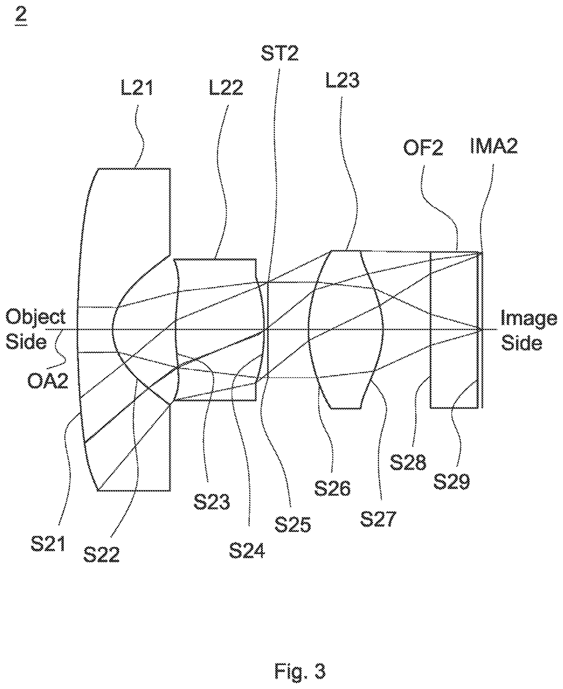 Patent US11774715 Figure 5 – Lens assembly
