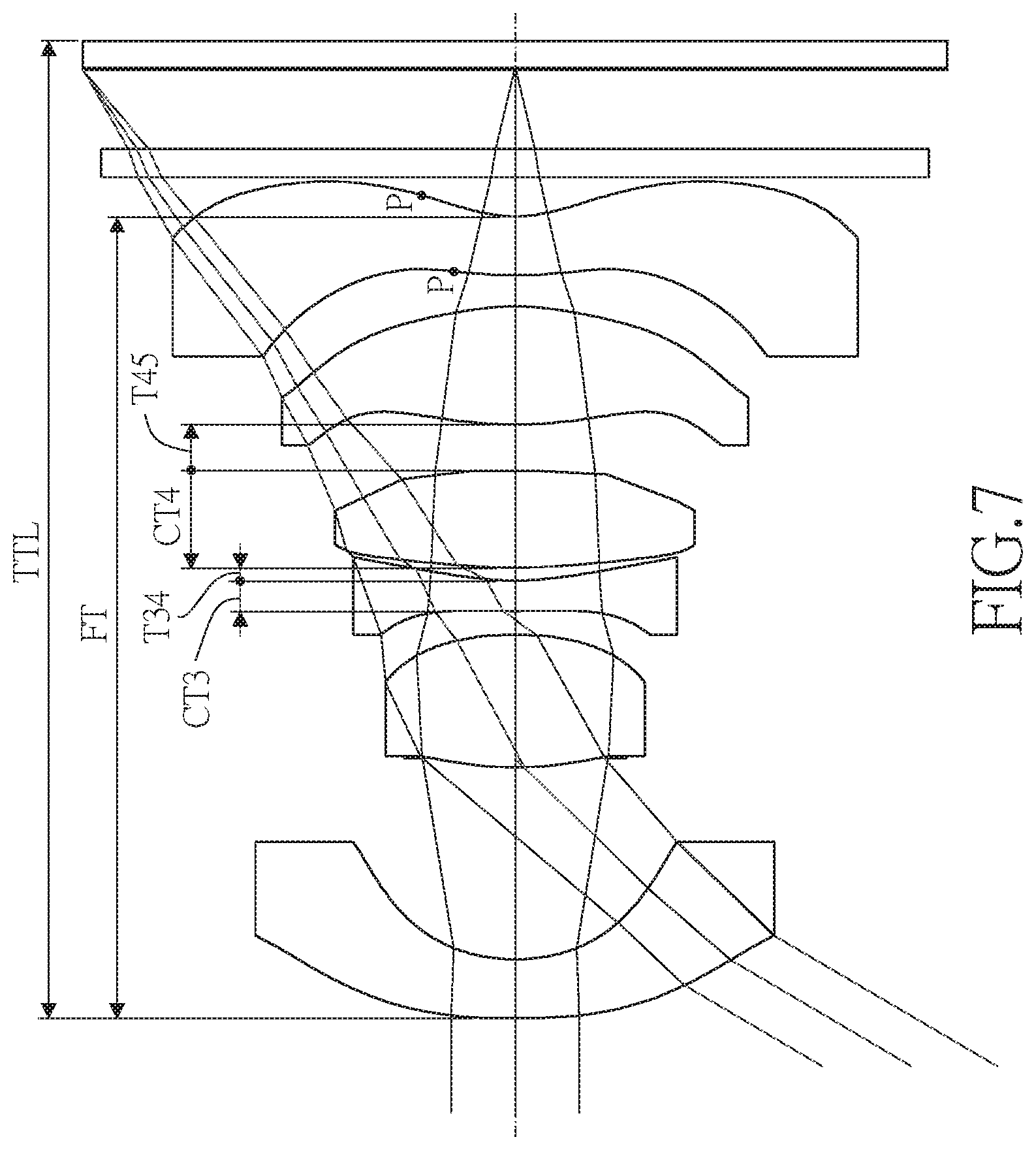 Patent US11774716 Figure 19 – Optical imaging lens device