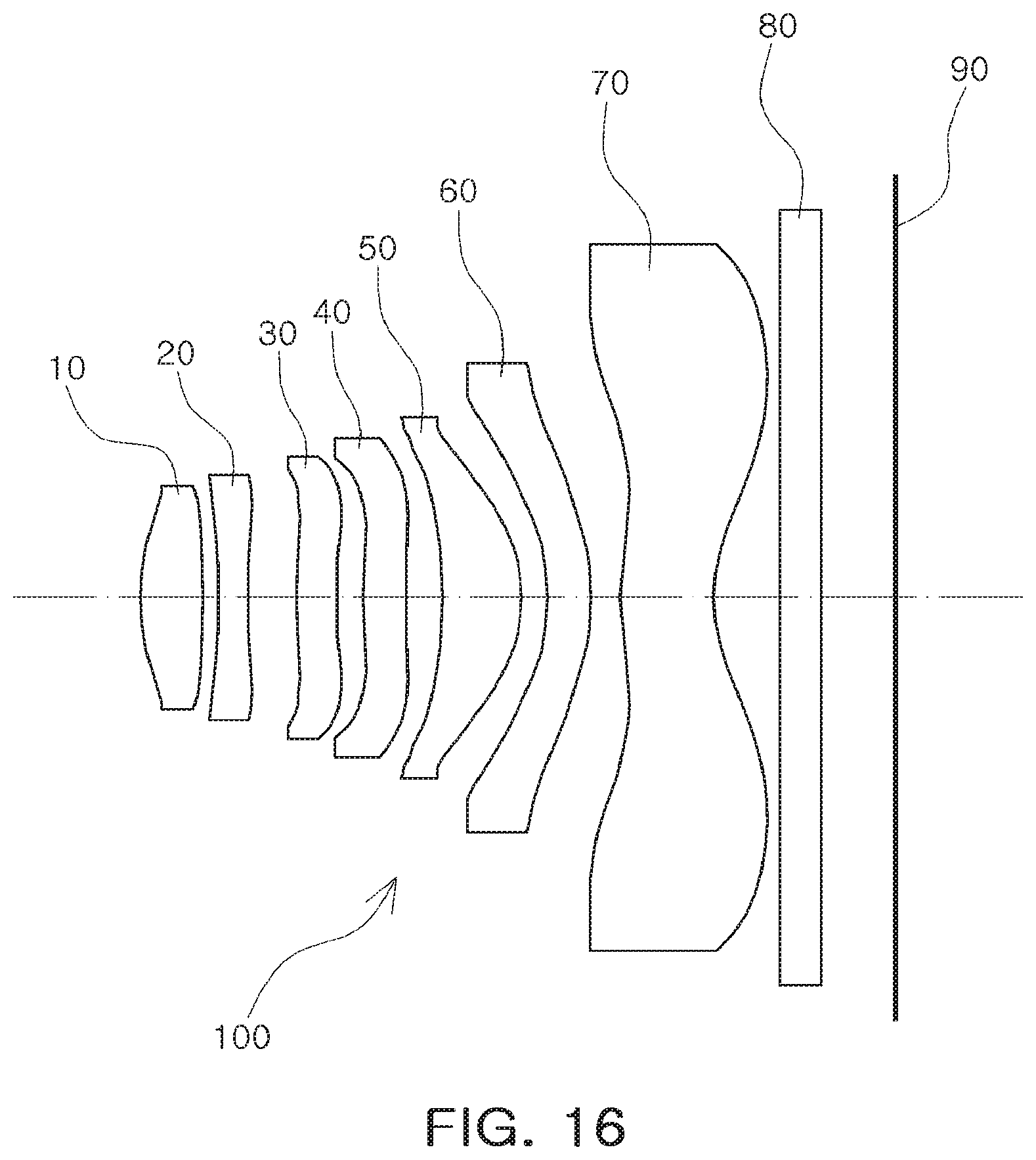 Patent US11774719 Figure 16 – Lens module