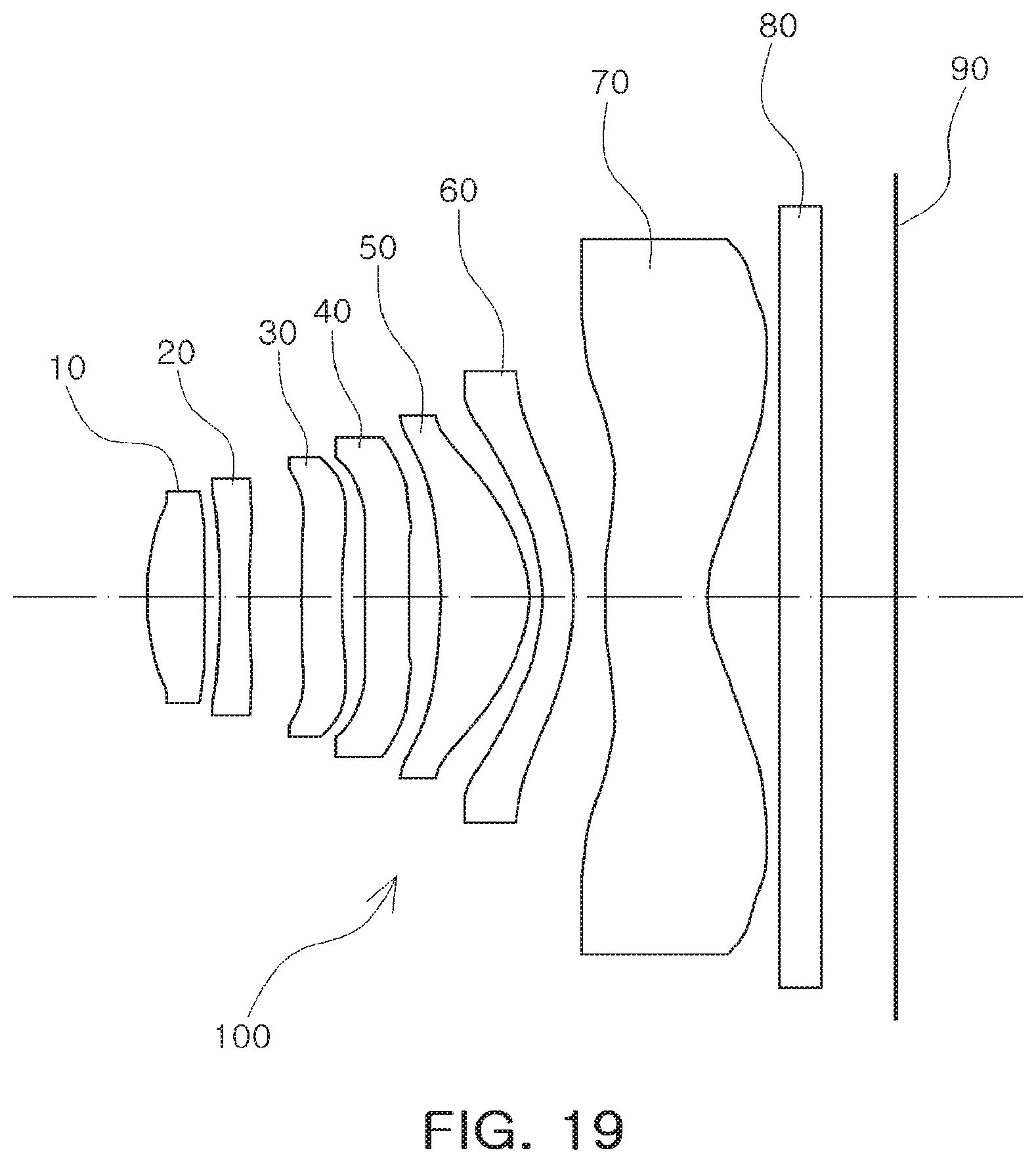Patent US11774719 Figure 19 – Lens module