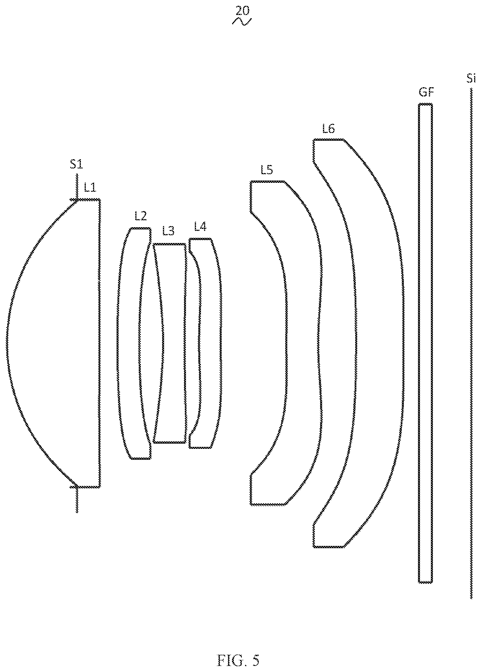 Patent US11774726 Figure 4 – Camera optical lens