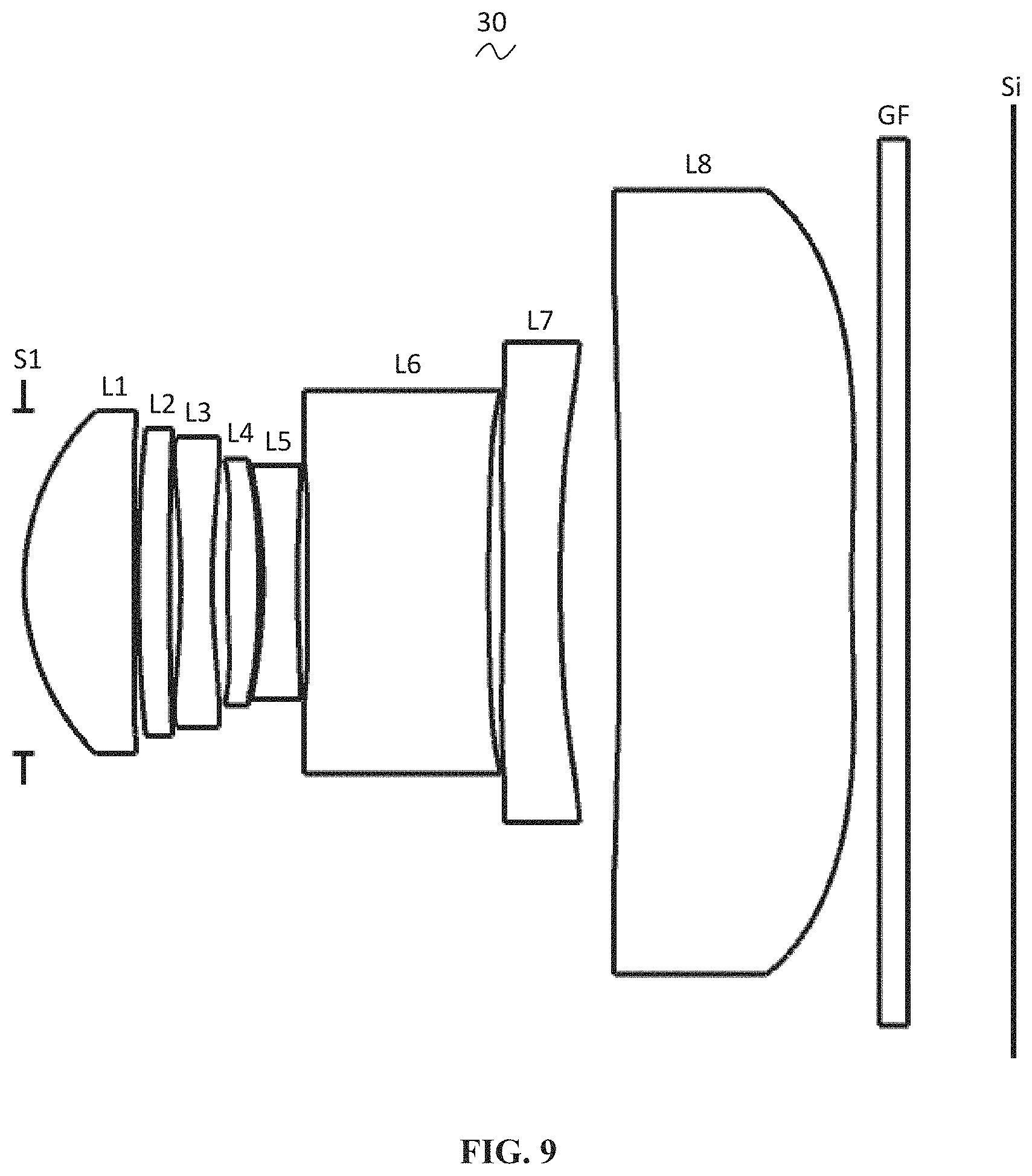 Patent US11774727 Figure 7 – Camera optical lens