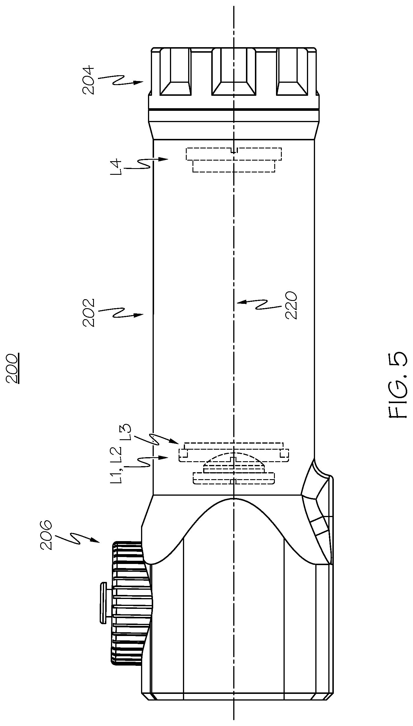 Patent US11774732 Figure 5 – Continuous zoom afocal lens assembly