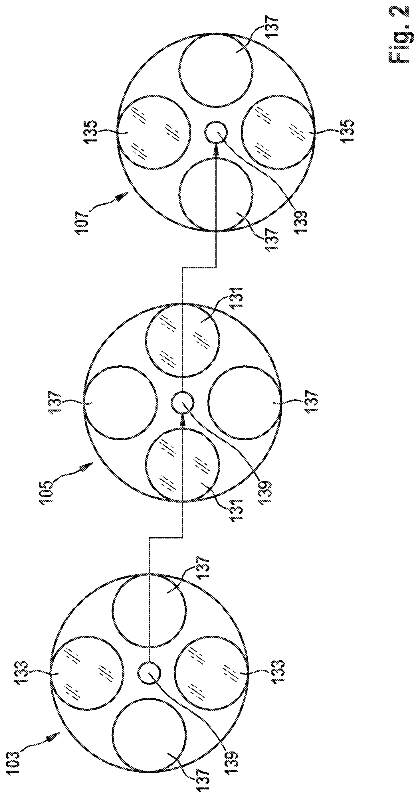 Patent US11774736 Figure 2 – Filter switching device for an optical observation instrument with two optical paths, optical observation instrument and method for switching a filter of an optical observation instrument