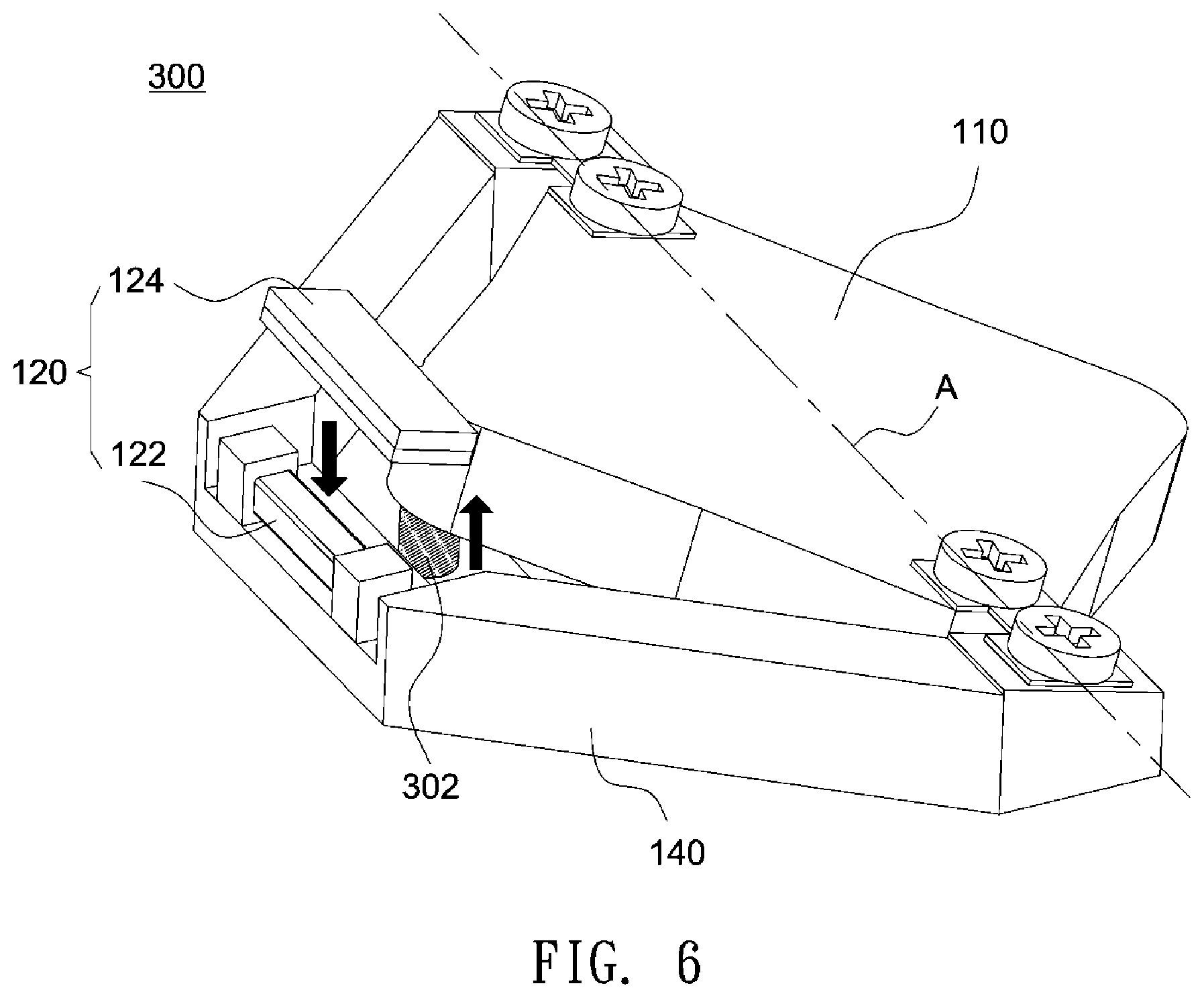 Patent US11774745 Figure 6 – Light path adjustment mechanism