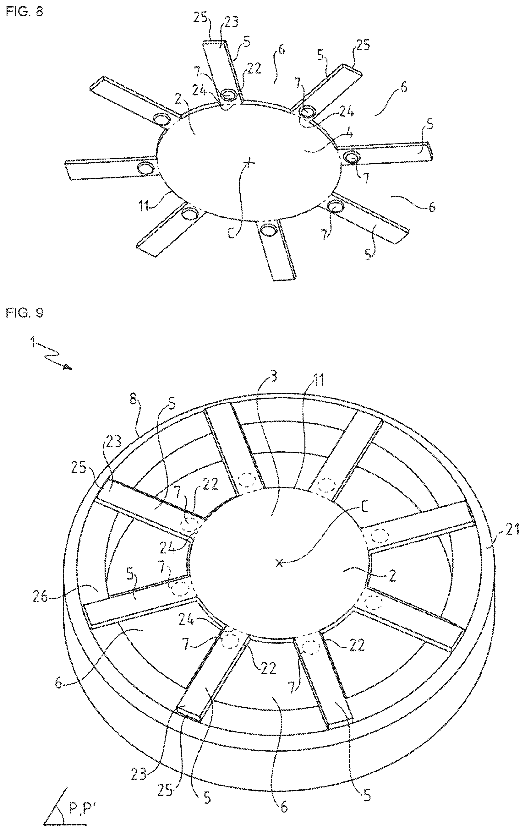 Patent US11774747 Figure 3 – Adaptive optical device of simplified construction and associated manufacturing method