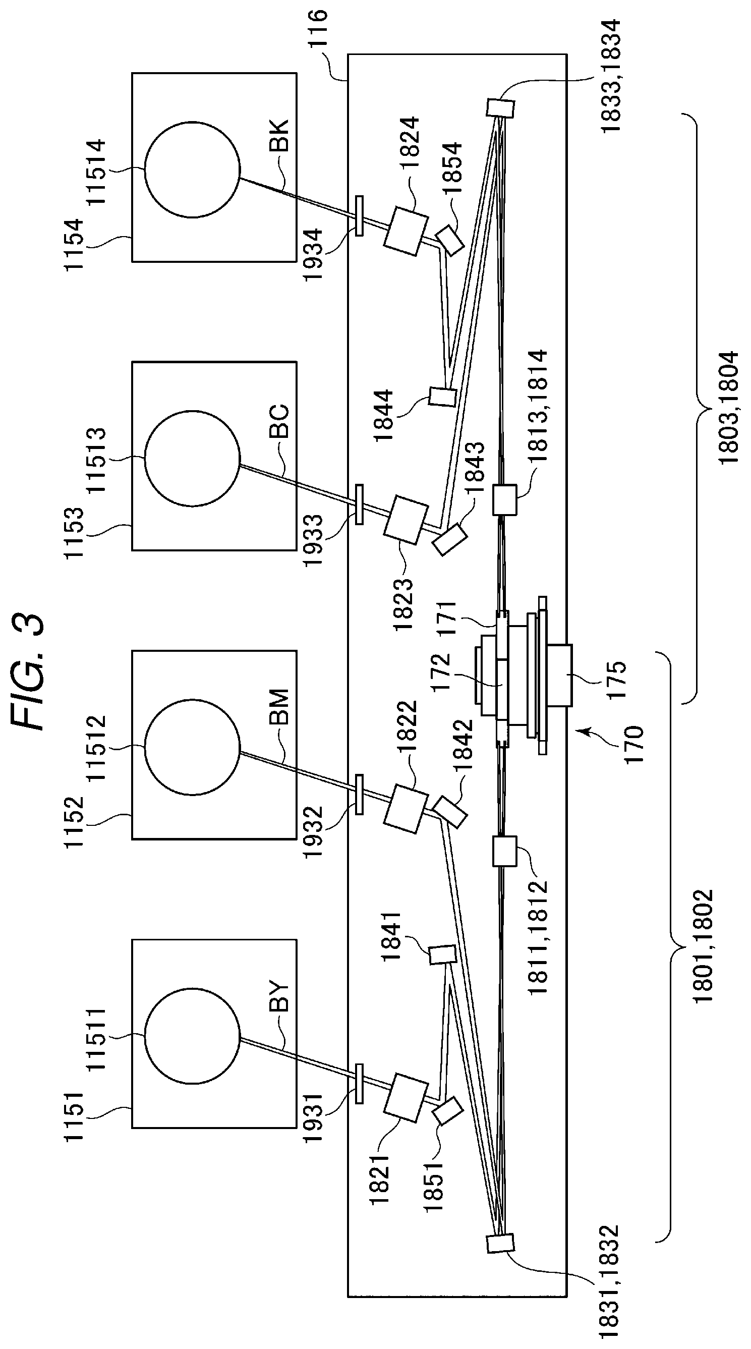 Patent US11774748 Figure 3 – Image forming apparatus