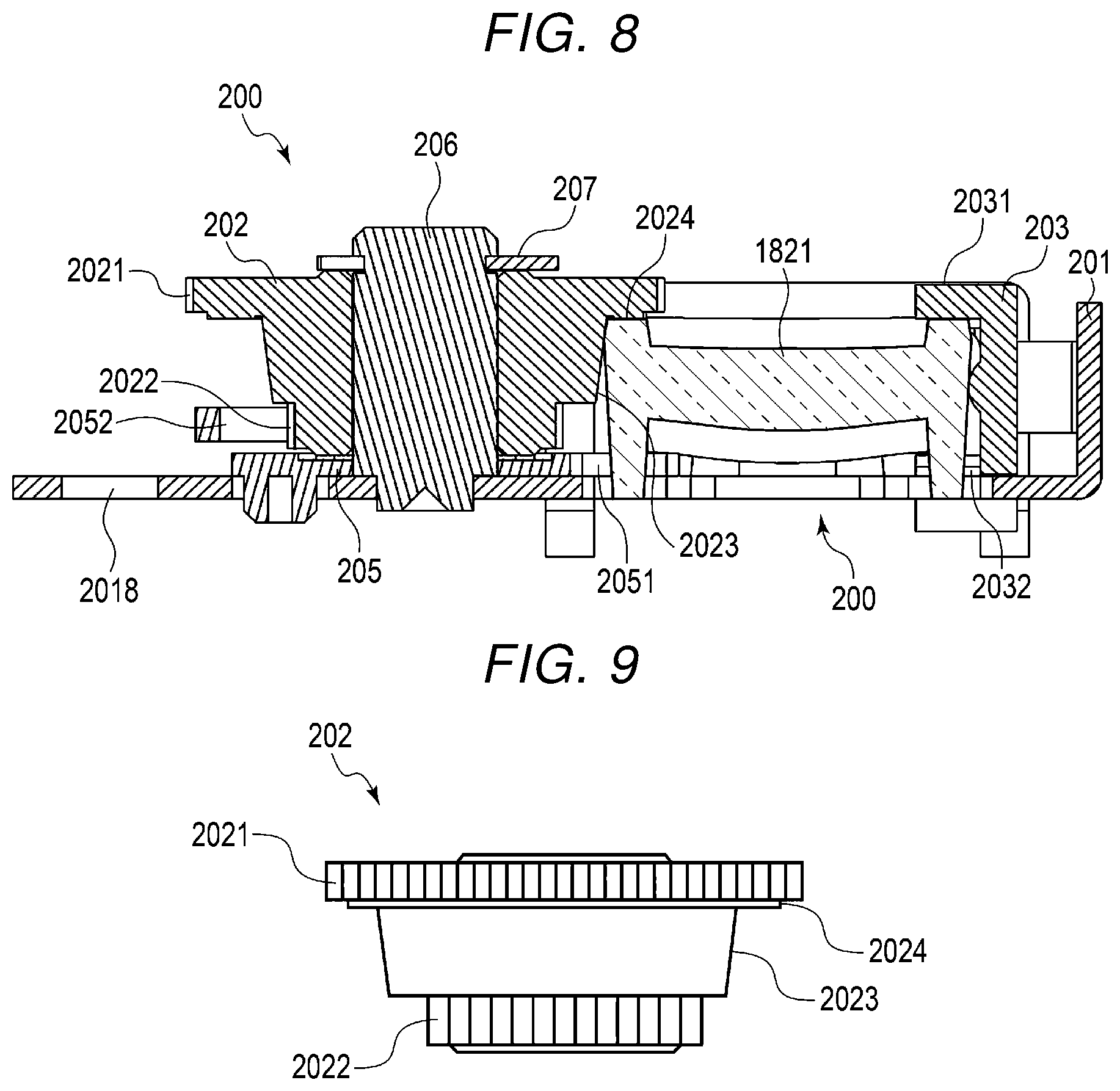 Patent US11774748 Figure 8 – Image forming apparatus