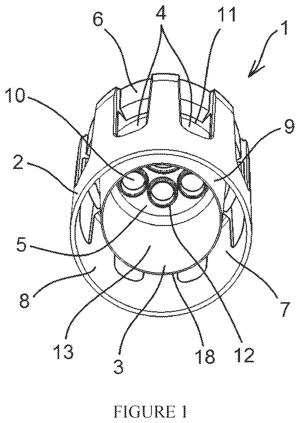 Patent US11774749 Figure 1 – System for protecting an optical system