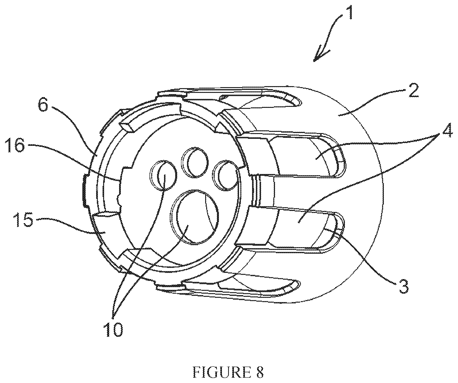 Patent US11774749 Figure 8 – System for protecting an optical system