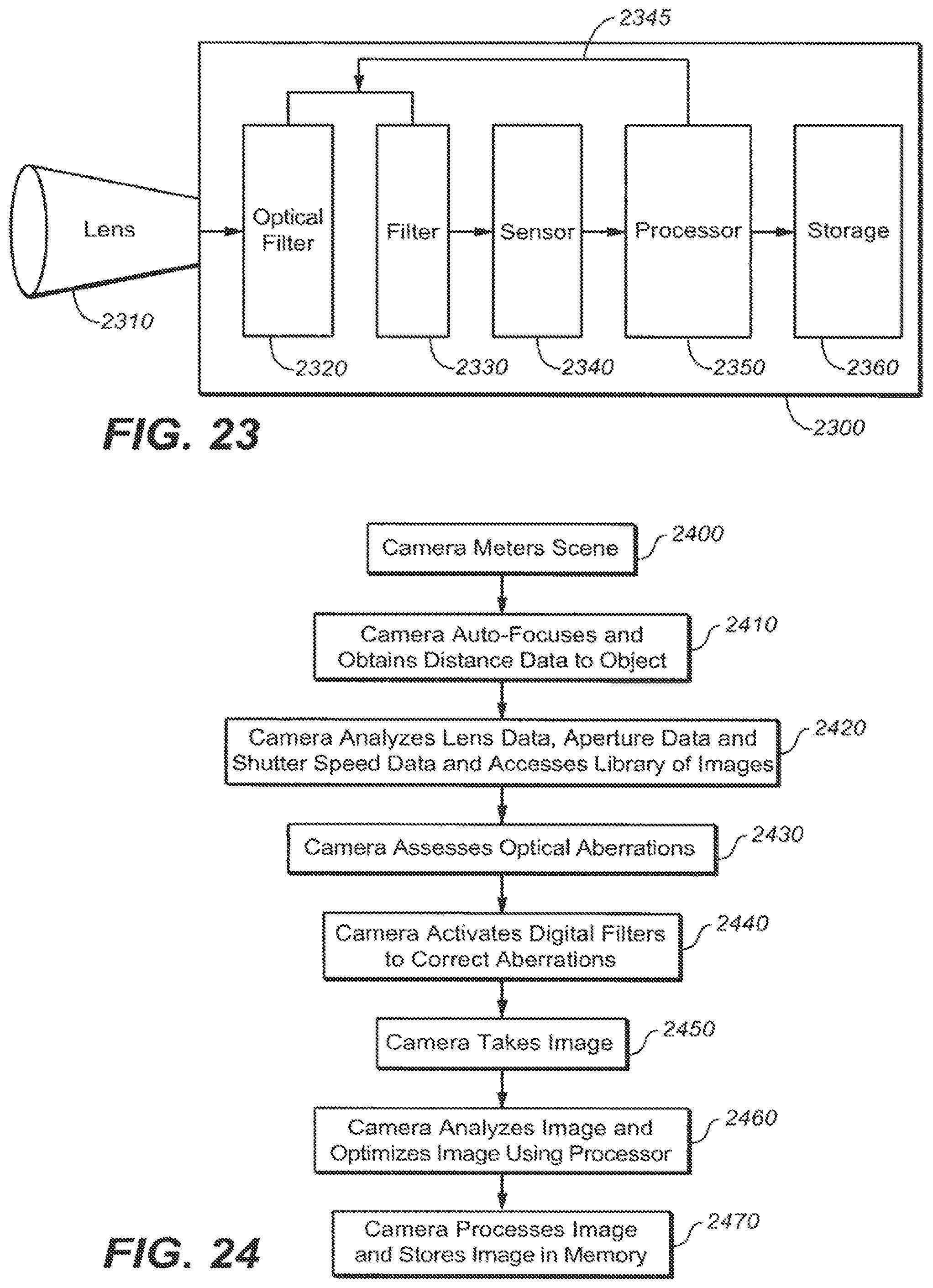 Patent US11774751 Figure 12 – Digital camera with in-camera software for image correction