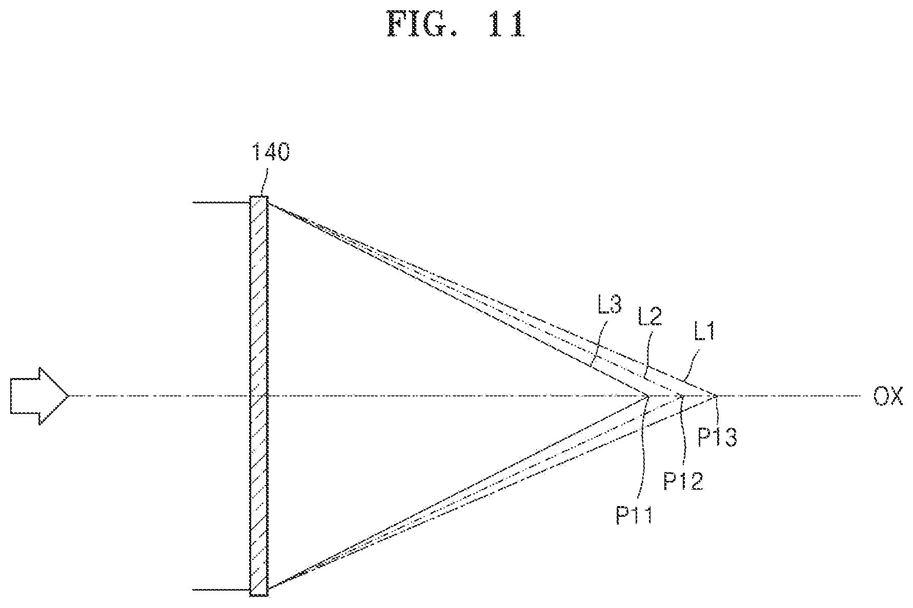 Patent US11774752 Figure 11 – Holographic display device having reduced chromatic aberration