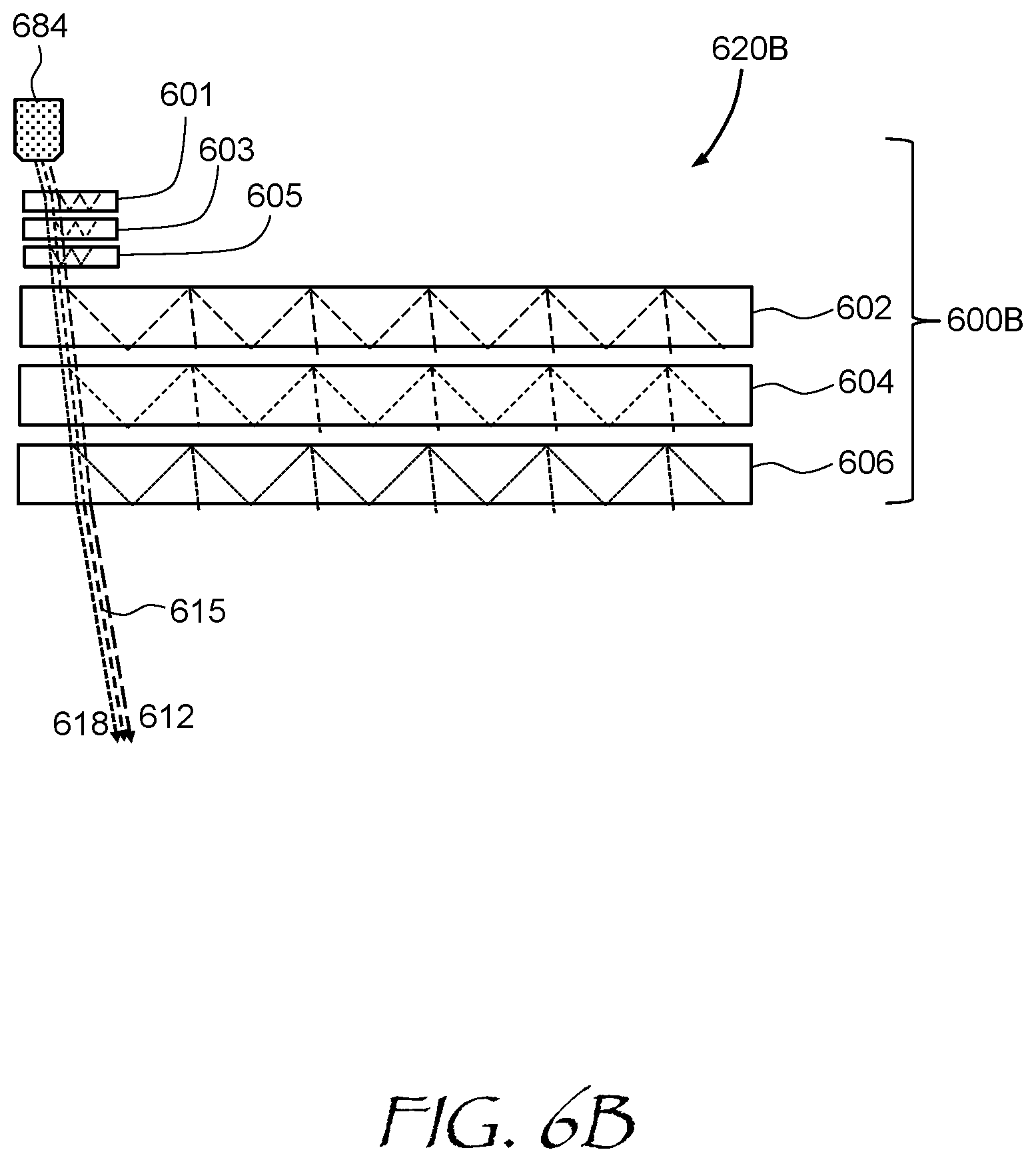 Patent US11774753 Figure 5 – Cascaded pupil-replicating waveguides