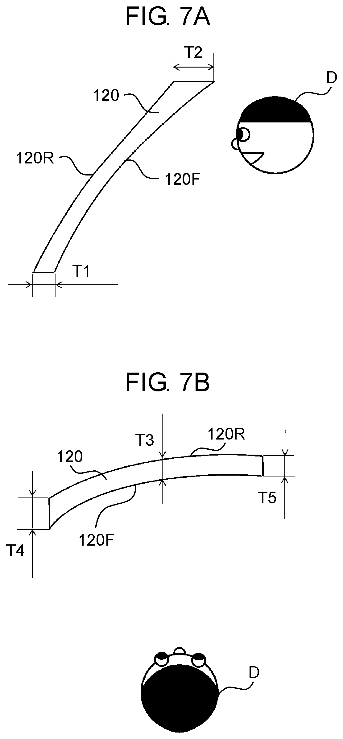 Patent US11774756 Figure 7 – Head-up display