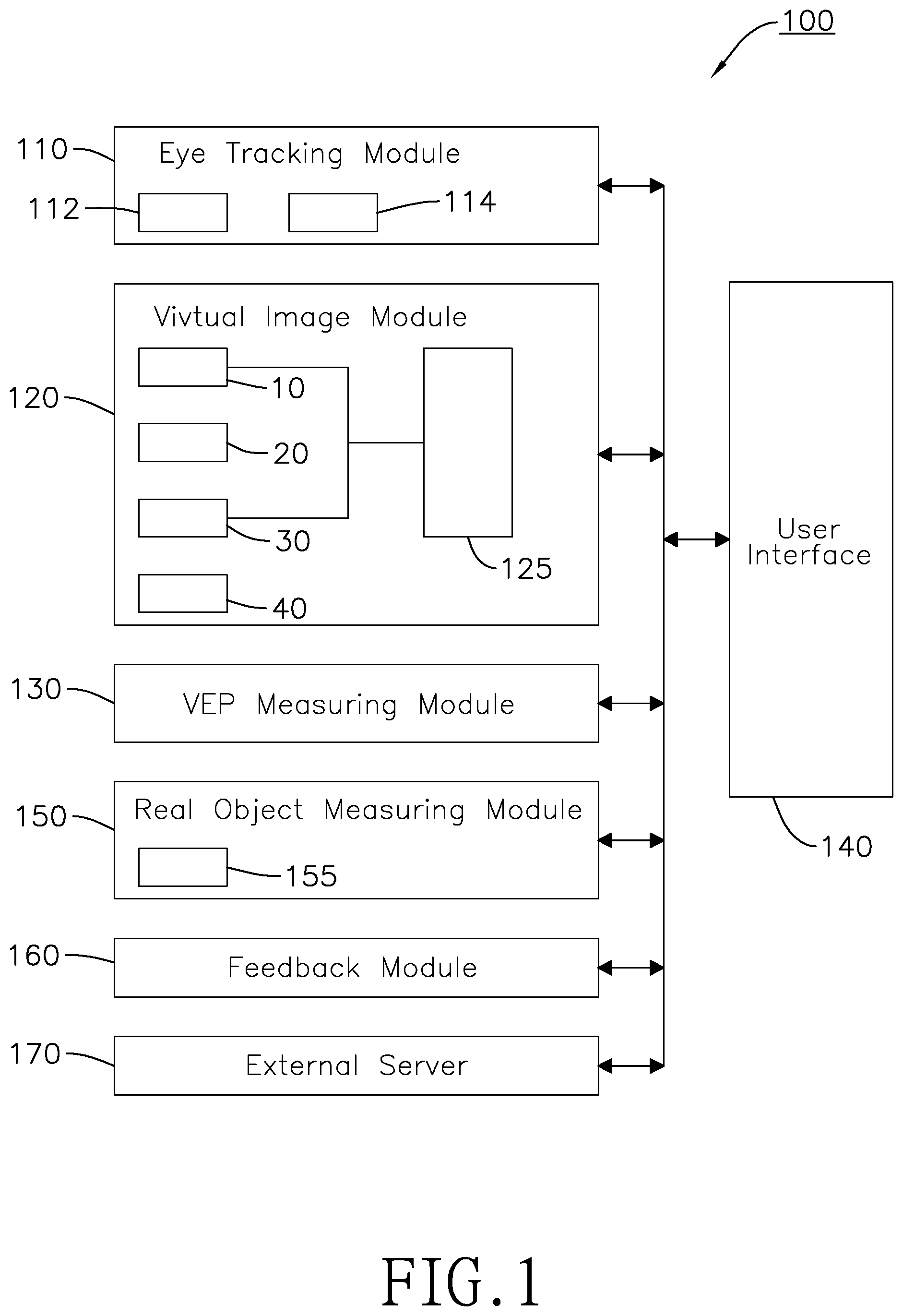 Patent US11774759 Figure 1 – Systems and methods for improving binocular vision