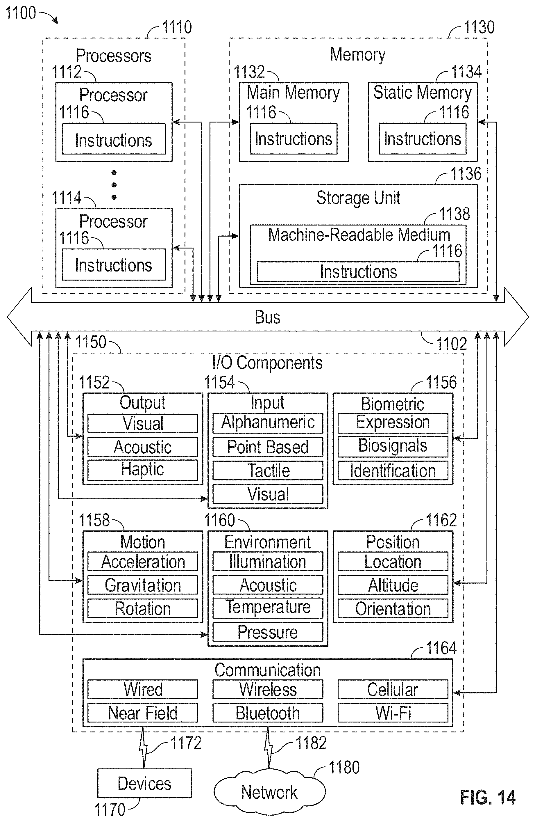 Patent US11774760 Figure 11 – Wearable device with in-eye display capability