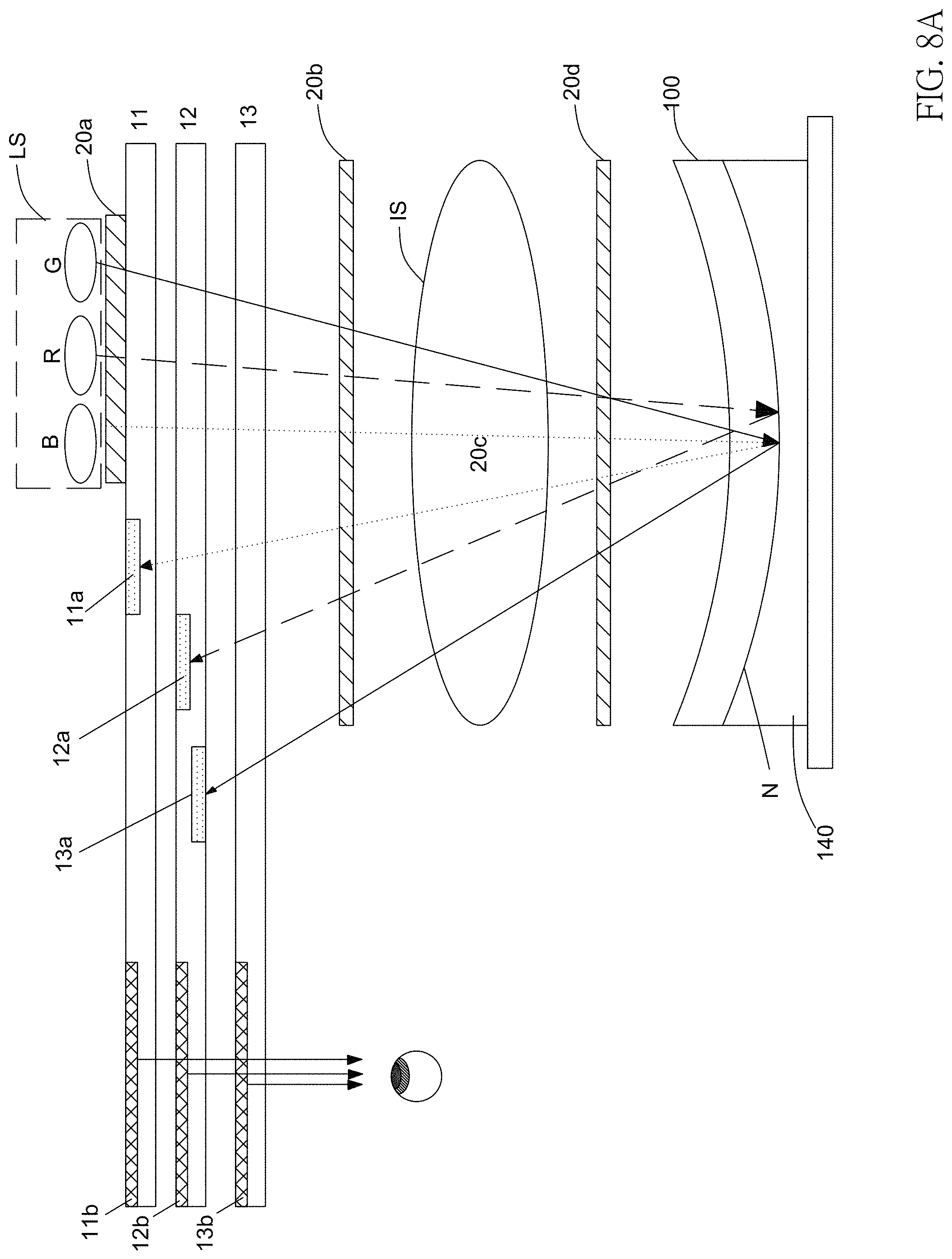 Patent US11774763 Figure 9 – Optical device utilizing LCoS substrate and spatial light modulator