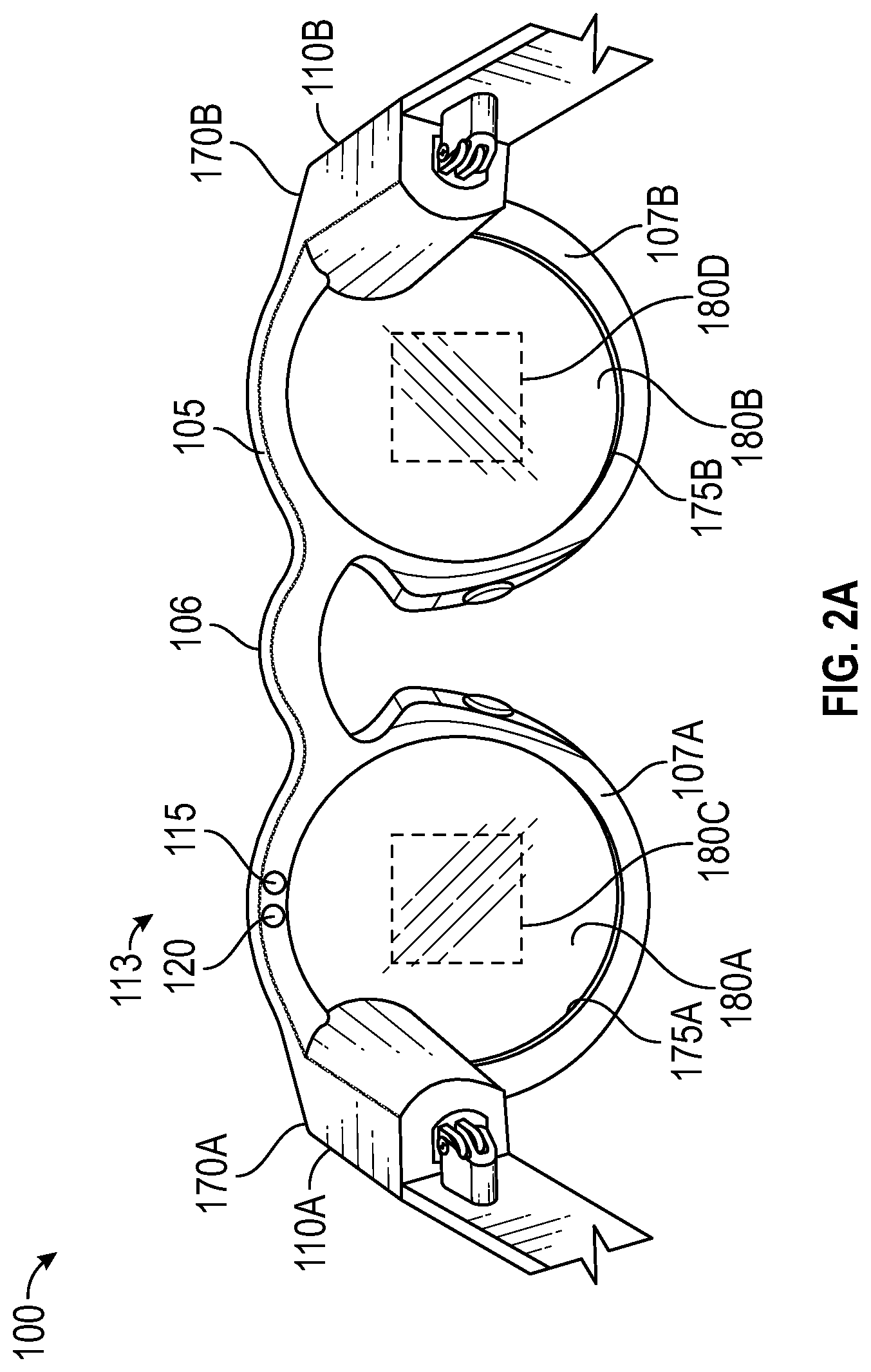Patent US11774764 Figure 3 – Digital glasses having display vision enhancement