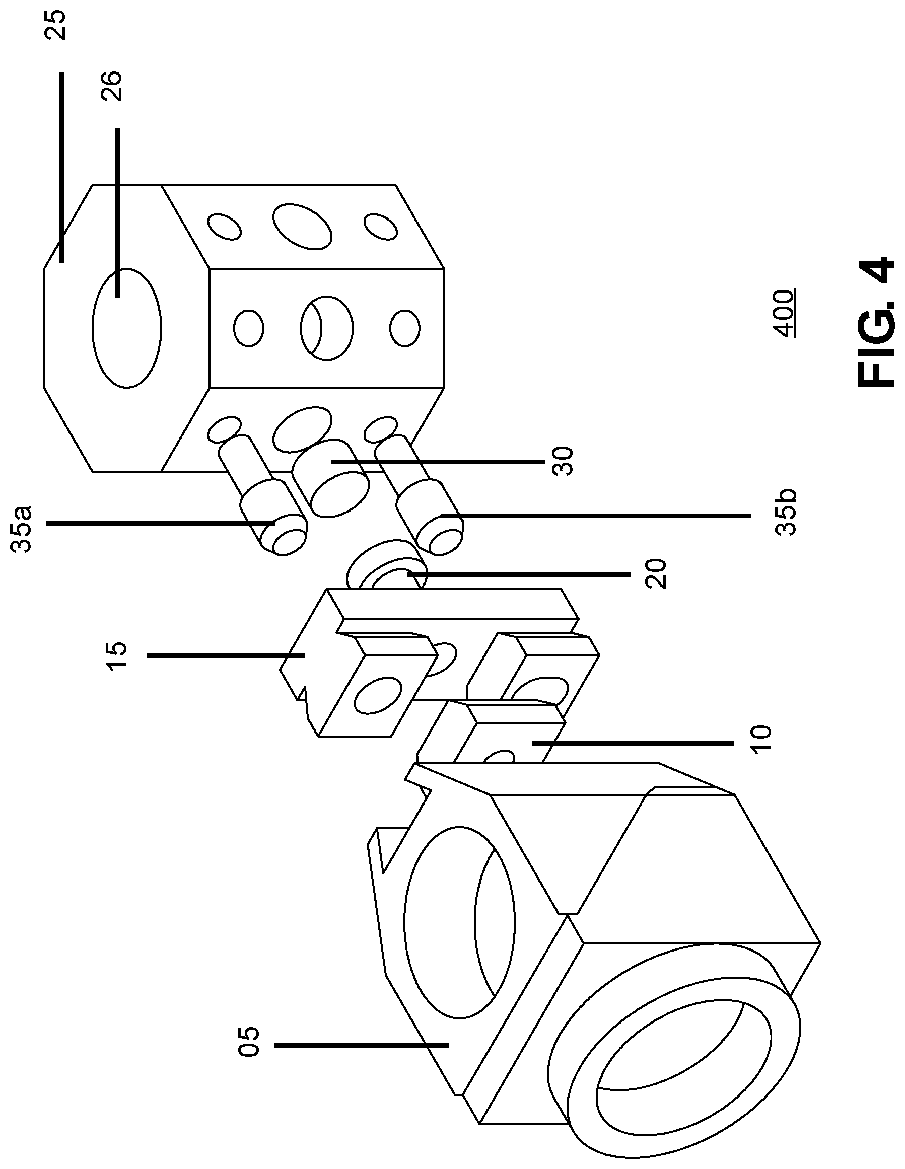 Patent US11774773 Figure 4 – Couplers for optical devices for reflected light and fluorescence detection and methods for use