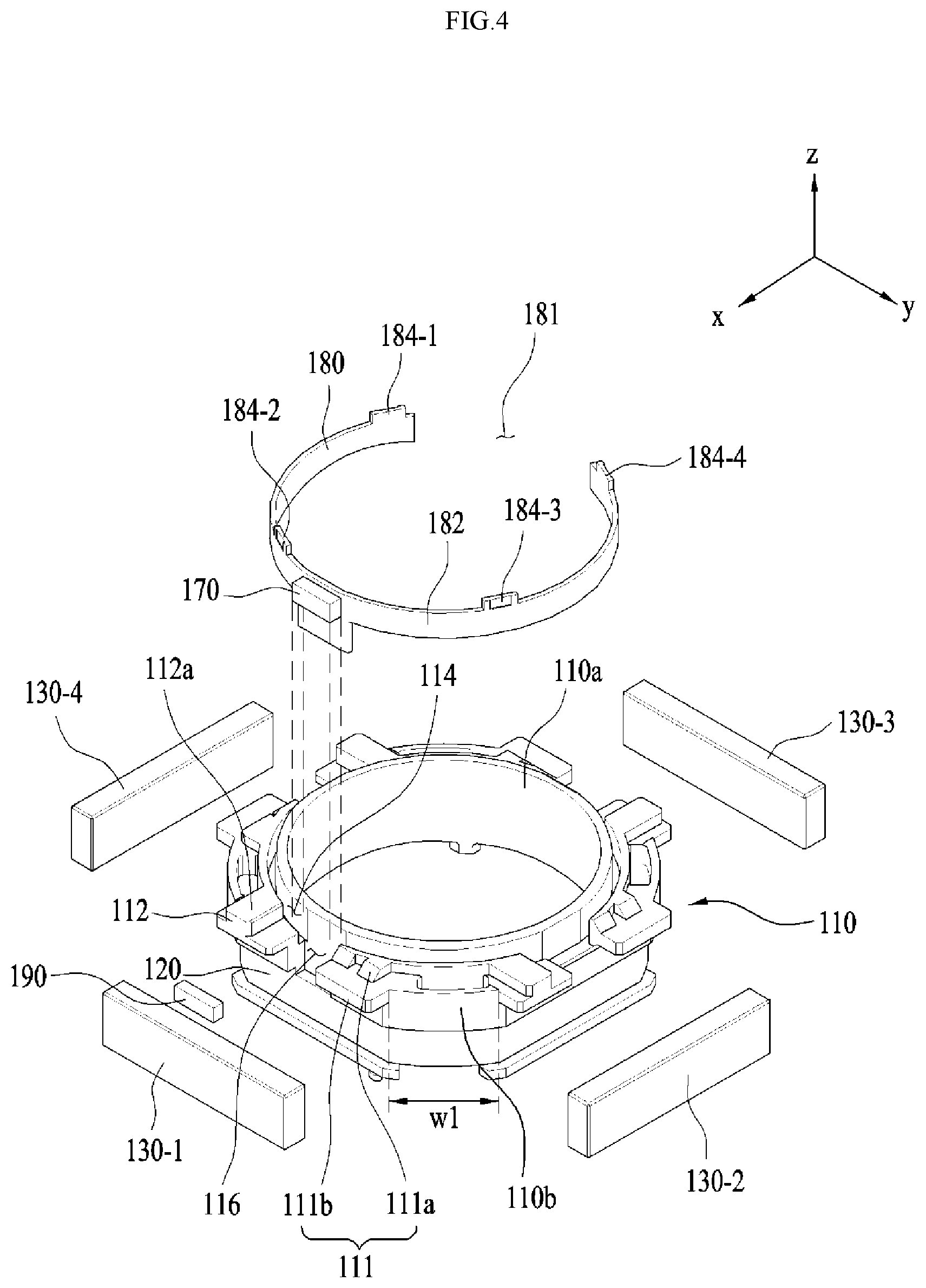 Patent US11774775 Figure 4 – Lens moving apparatus