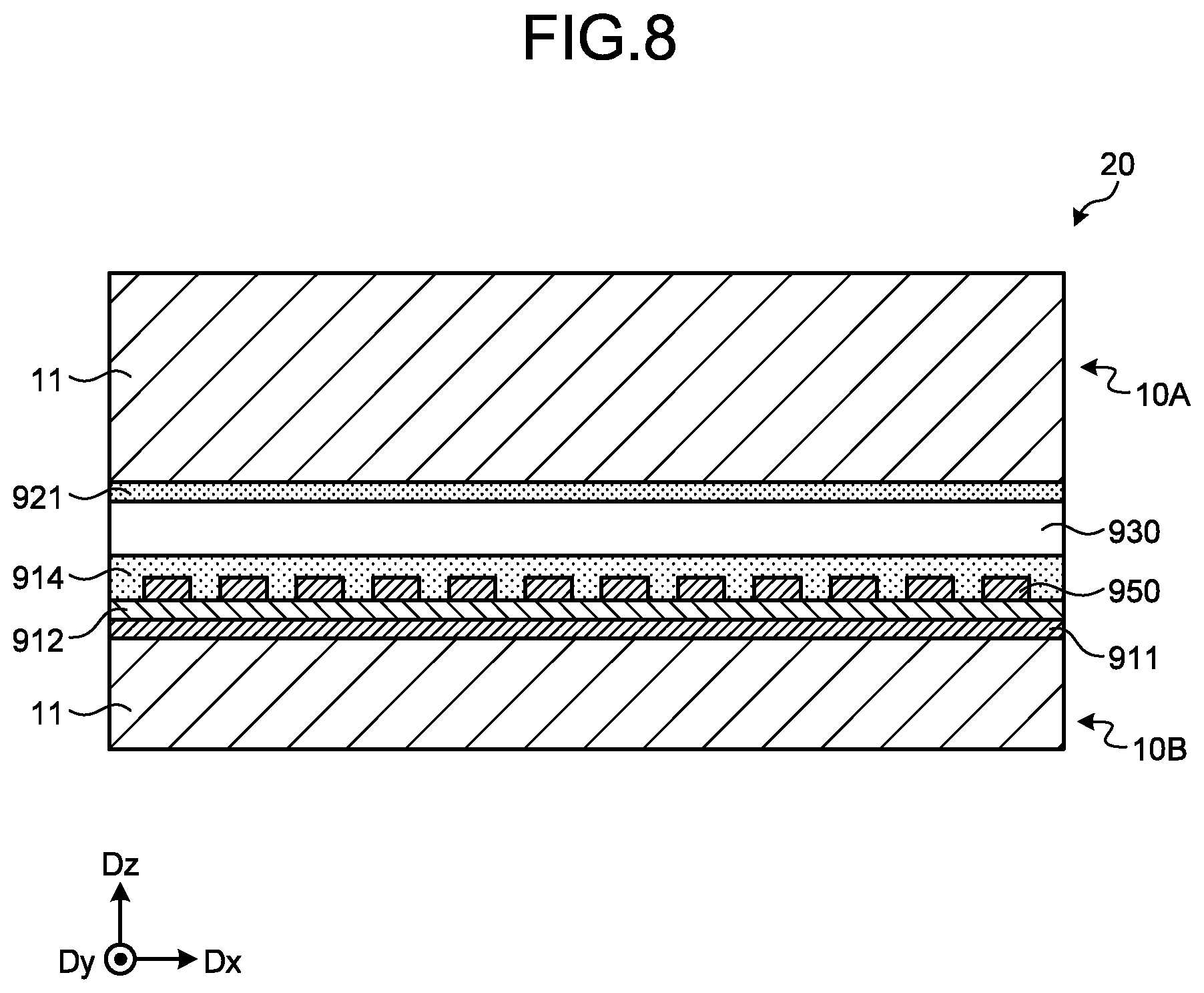 Patent US11774786 Figure 7 – View-angle control device and display device