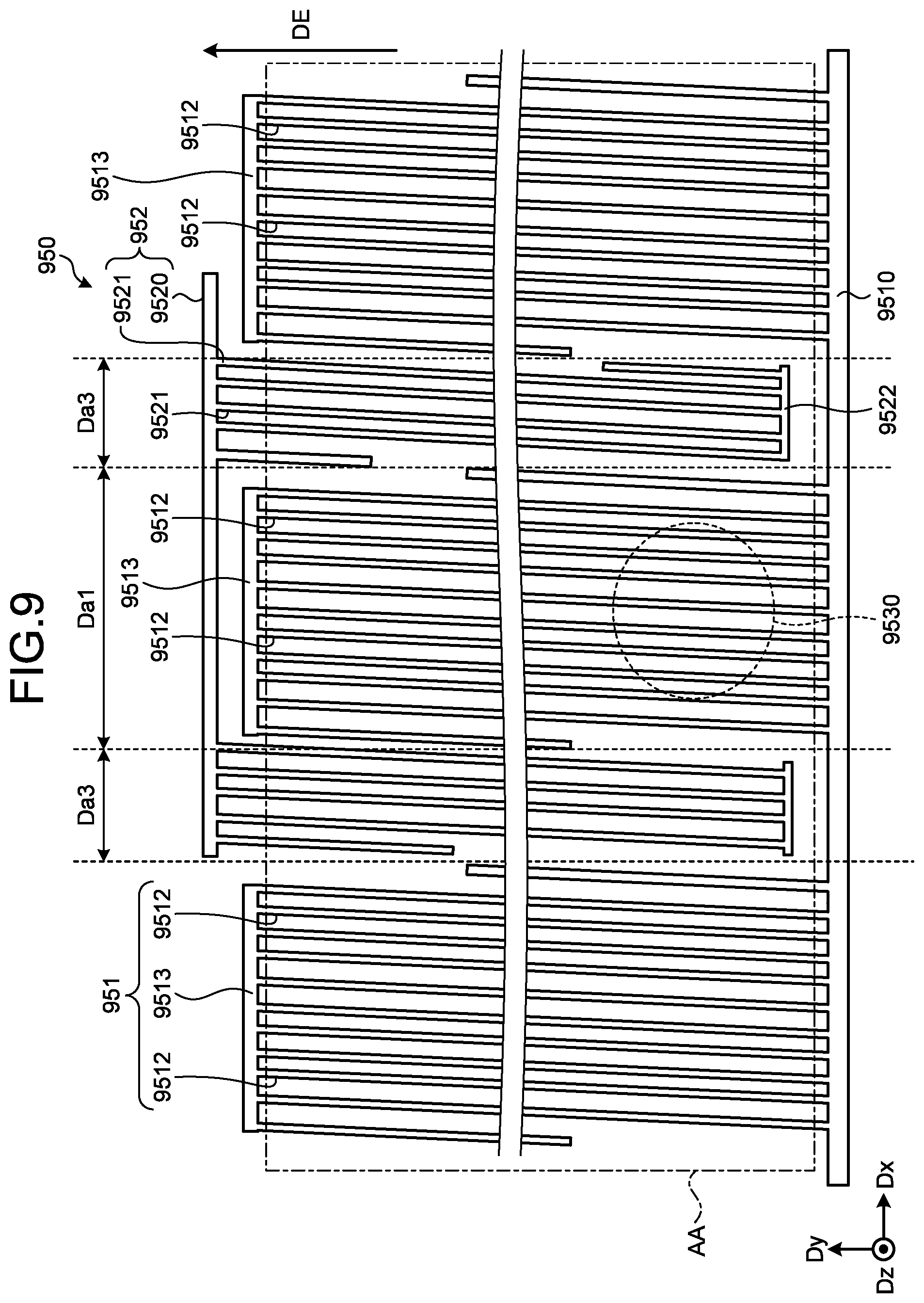 Patent US11774786 Figure 8 – View-angle control device and display device