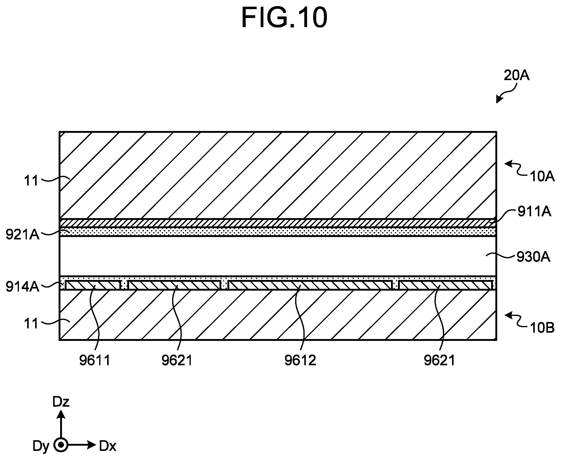 Patent US11774786 Figure 9 – View-angle control device and display device