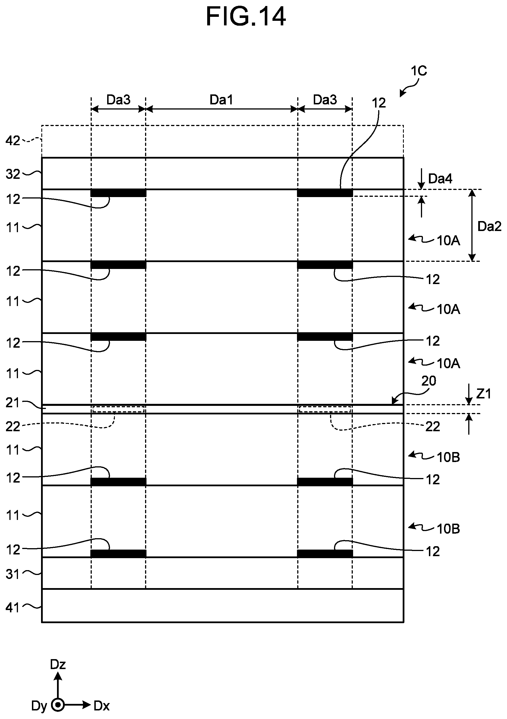 Patent US11774786 Figure 12 – View-angle control device and display device