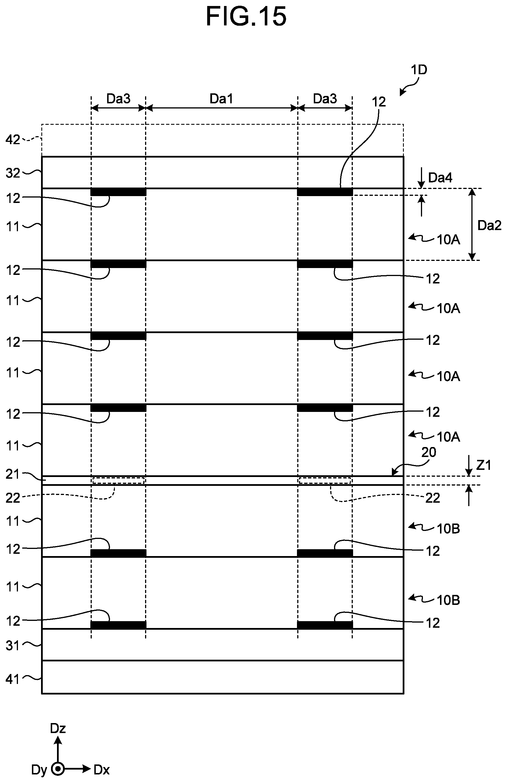 Patent US11774786 Figure 13 – View-angle control device and display device