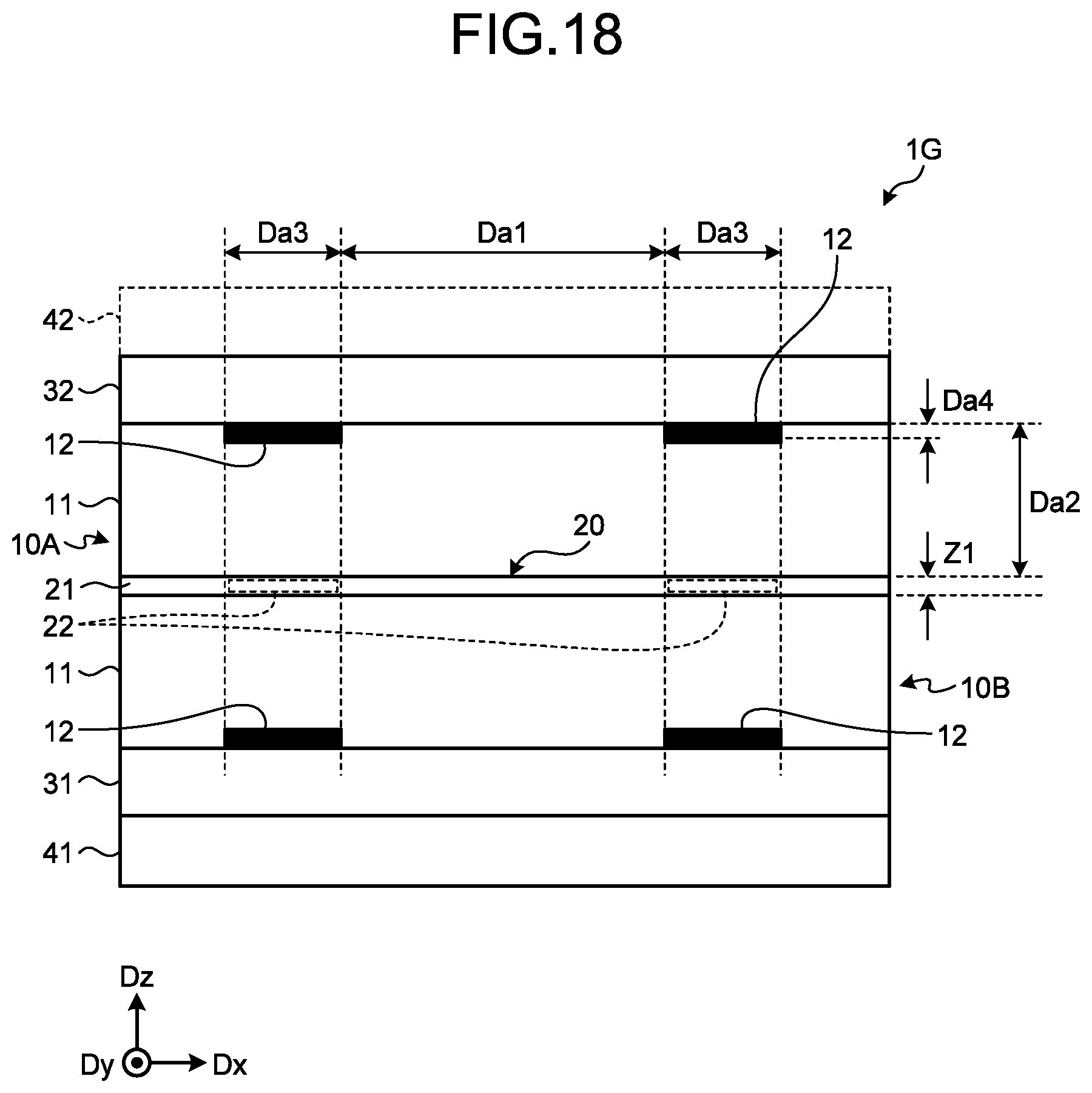 Patent US11774786 Figure 16 – View-angle control device and display device