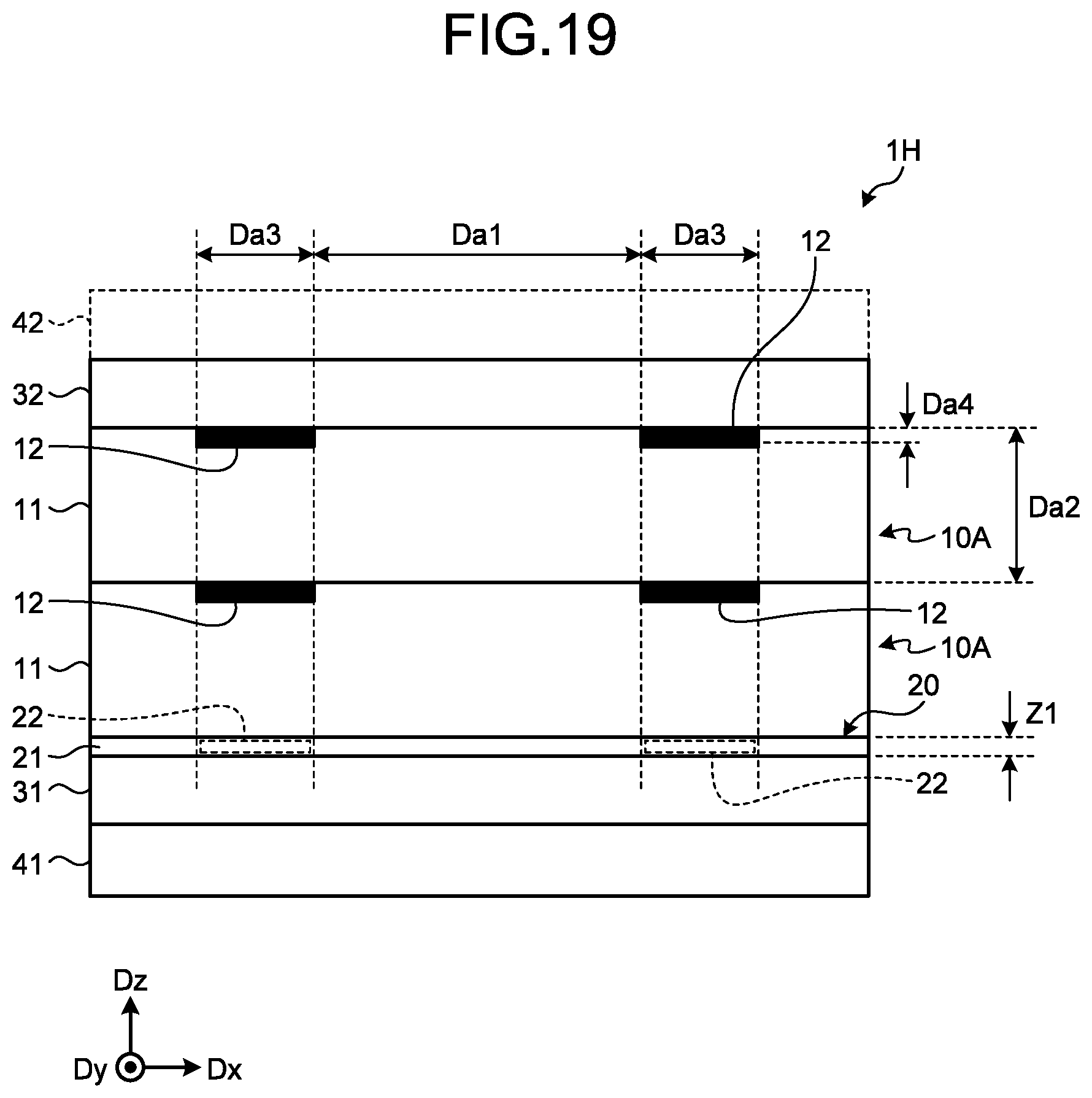 Patent US11774786 Figure 17 – View-angle control device and display device