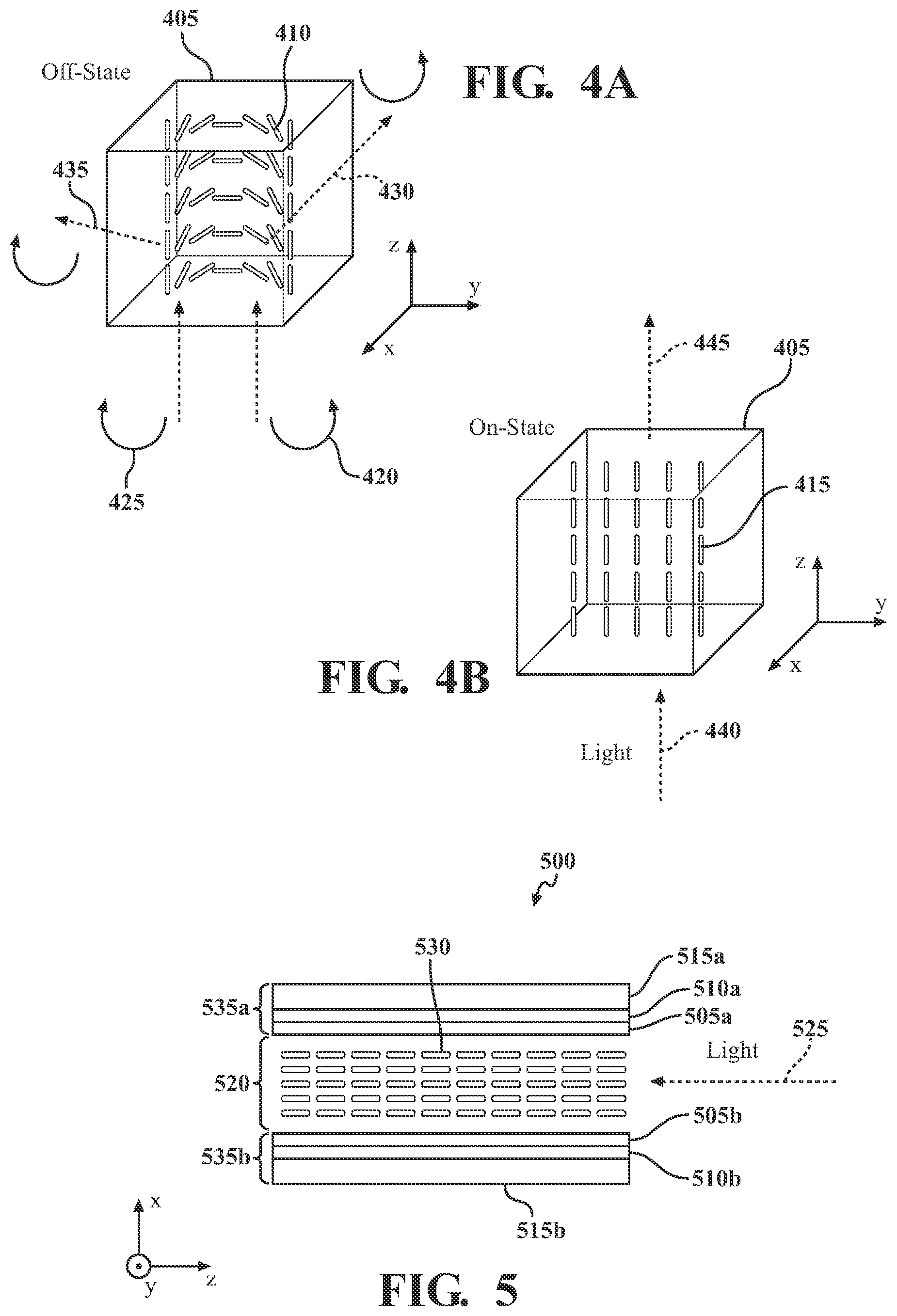 Patent US11774787 Figure 5 – Dual-sided transparent display panel